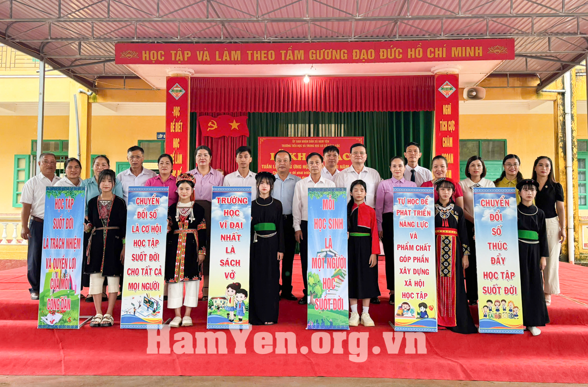 Hàm Yên phát động Tuần lễ hưởng ứng học tập suốt đời năm 2025