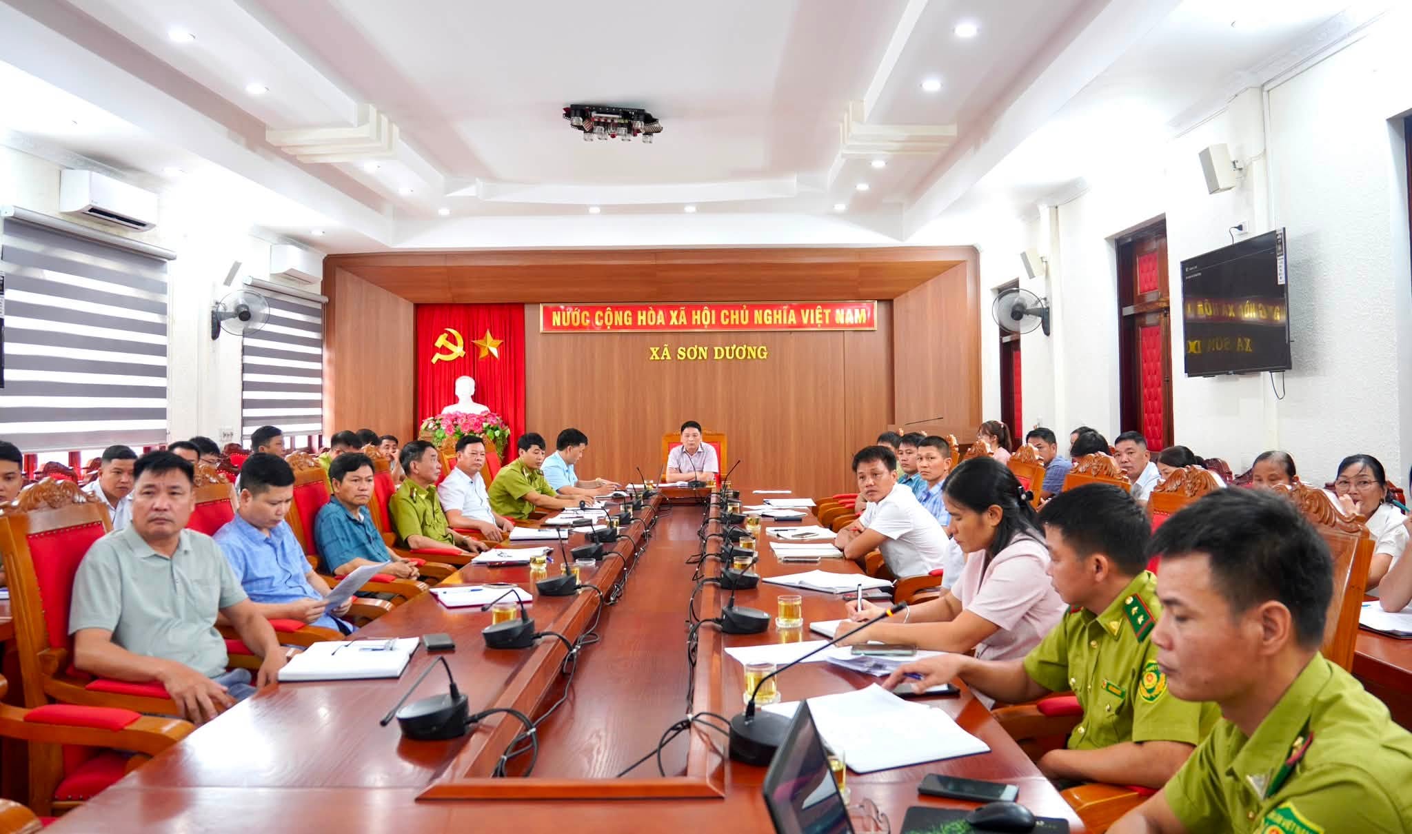 Hội nghị thông qua kết quả rà soát, đề xuất điều chỉnh 3 loại rừng trên địa bàn xã theo điều chỉnh Quy hoạch tỉnh Tuyên Quang thời kỳ 2021-2030, tầm nhìn đến năm 2050.