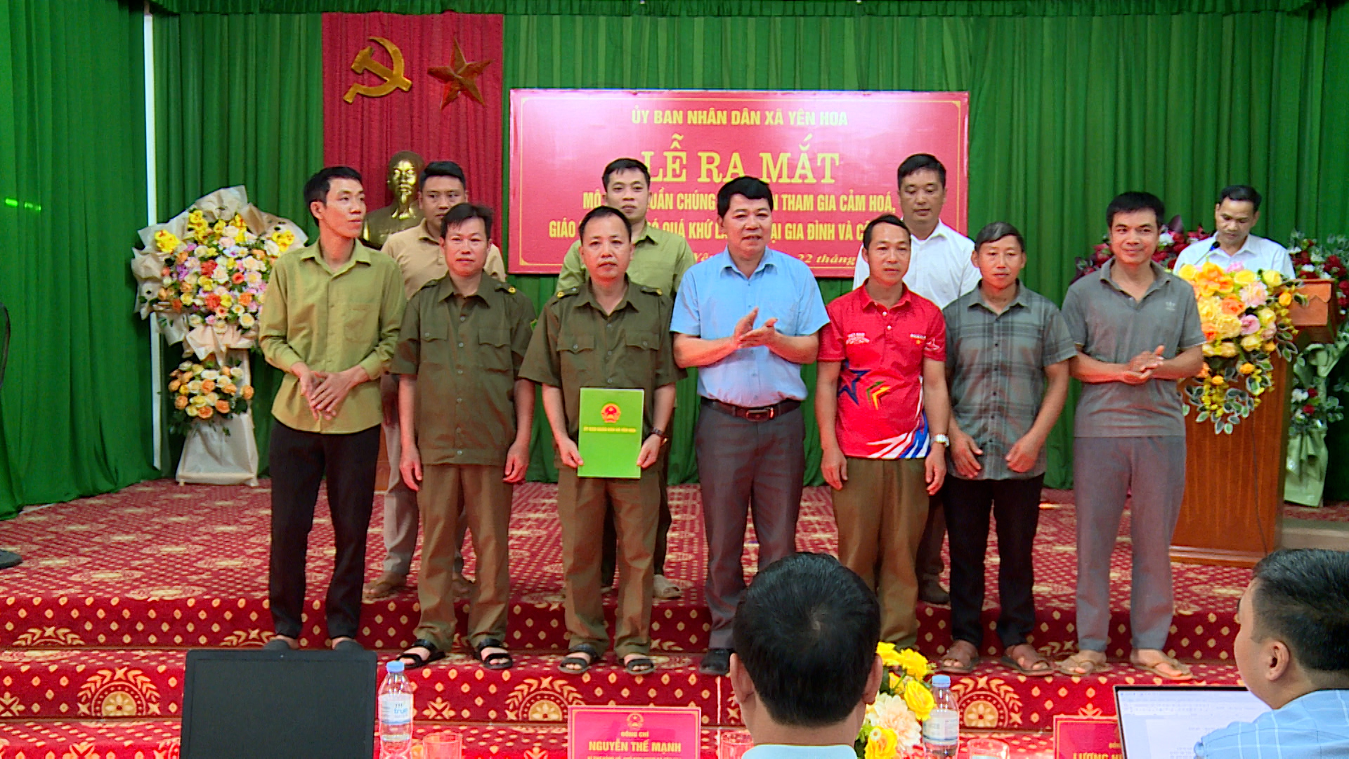 Ra mắt mô hình “Quần chúng nhân dân tham gia cảm hoá, giáo dục người có quá khứ lầm lỗi tại gia đình và cộng đồng”