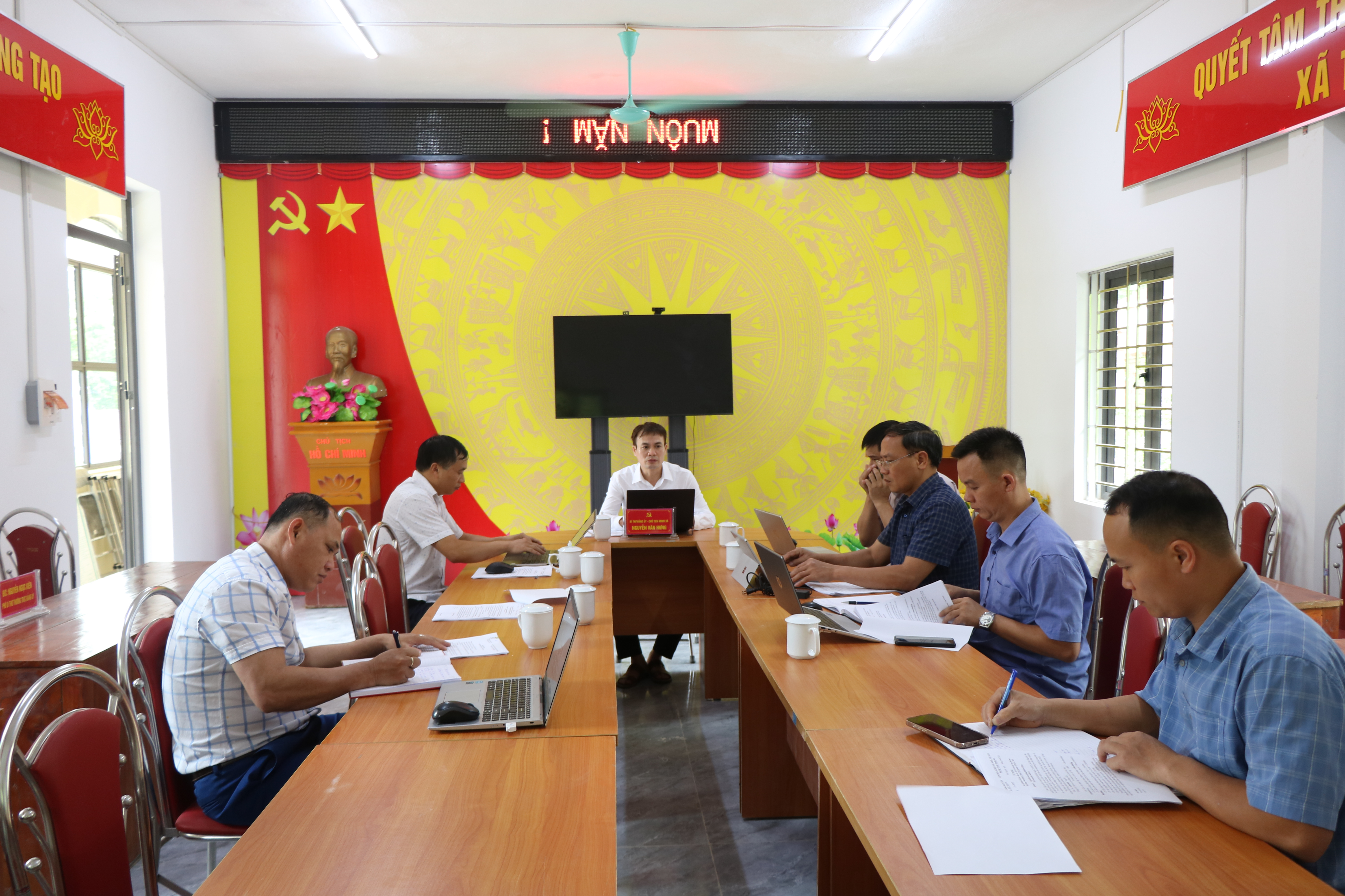 Thường trực HĐND xã Tiên Nguyên họp phiên thường kỳ tháng 6