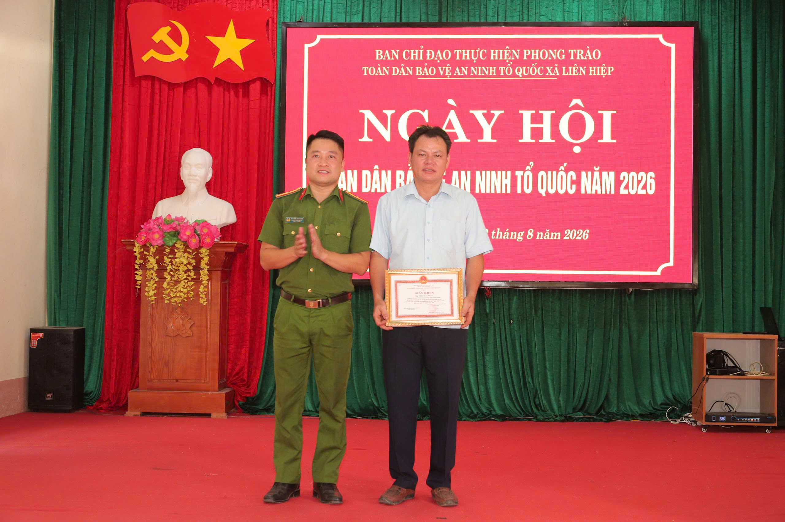 XÃ LIÊN HIỆP TỔ CHỨC NGÀY HỘI TOÀN DÂN BẢO VỆ AN NINH TỔ QUỐC NĂM 2026