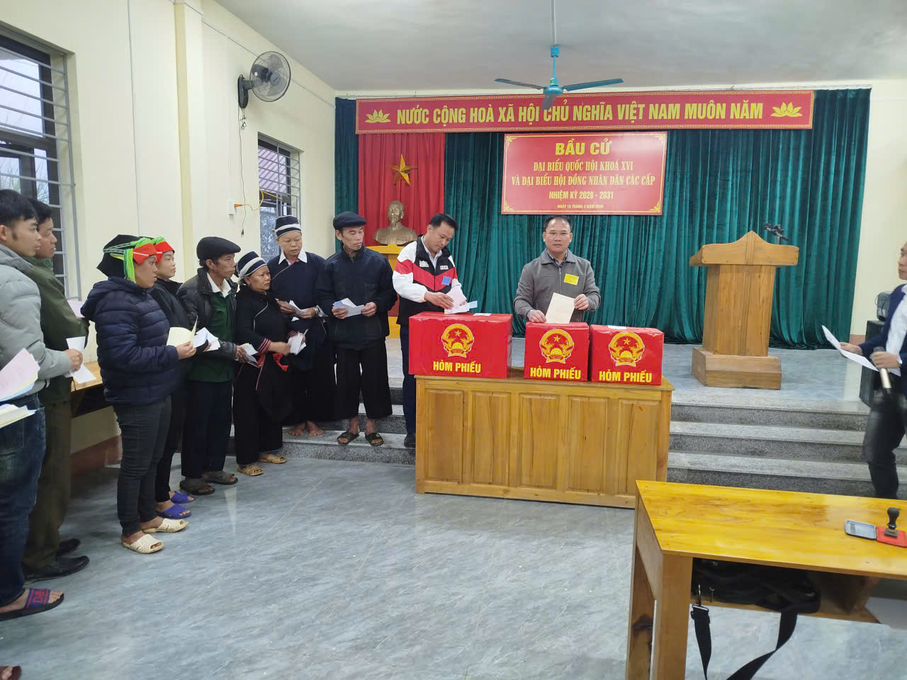 Xã Thượng Sơn, tỉnh Tuyên Quang tổ chức thành công cuộc bầu cử, bảo đảm dân chủ, an toàn, đúng luật