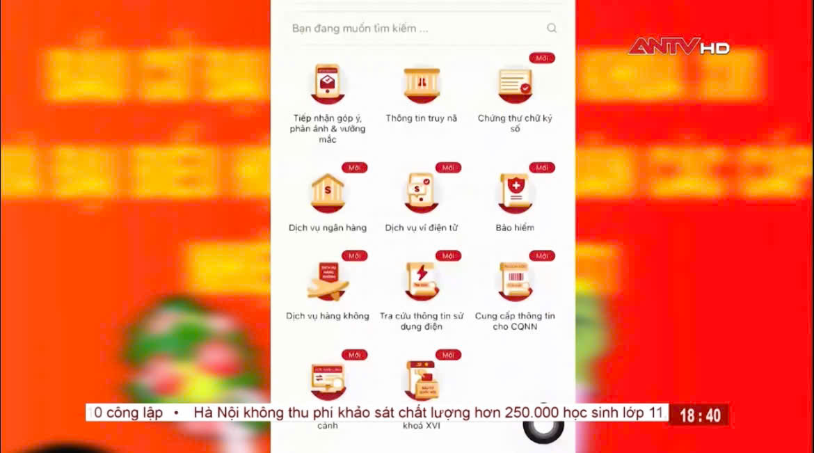 CHỨC NĂNG BẦU CỬ TRÊN ỨNG DỤNG VNeID 
