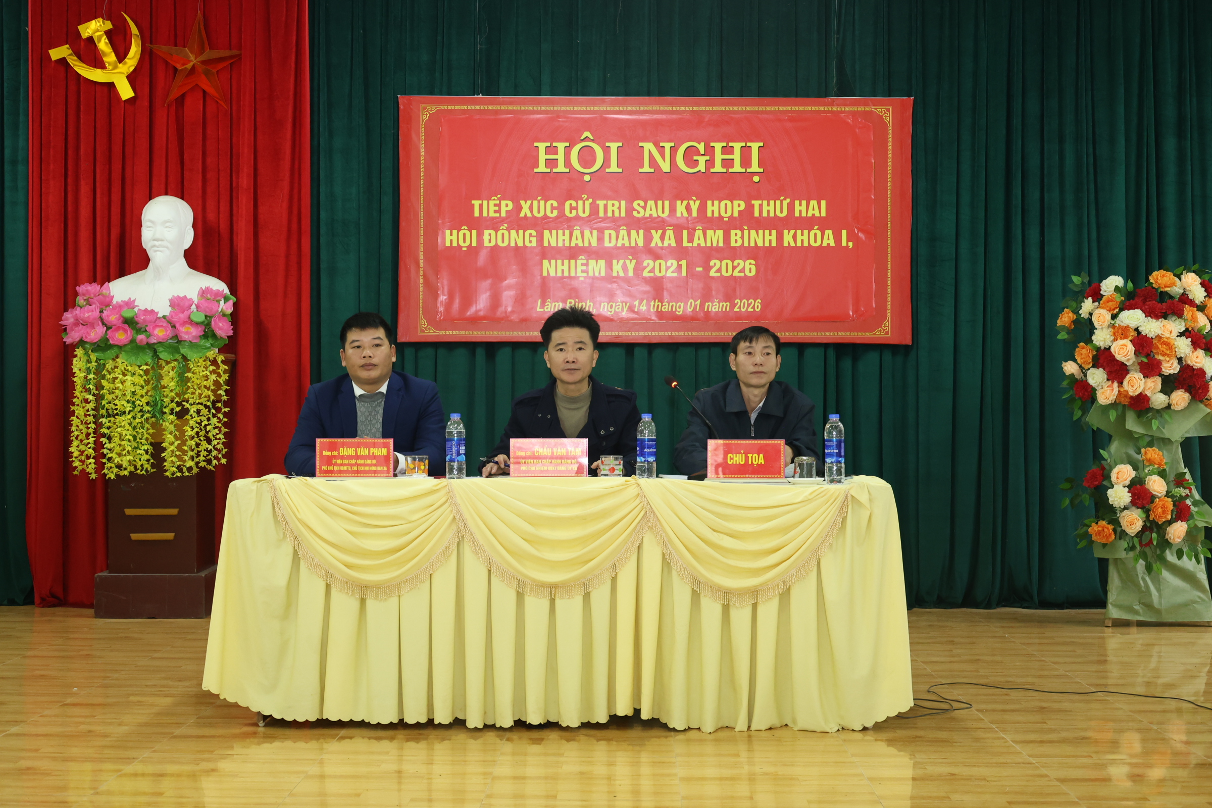 Tổ đại biểu số 2 tiếp xúc cử tri sau Kỳ họp thứ hai HĐND xã Lâm Bình khóa I, nhiệm kỳ 2021 – 2026