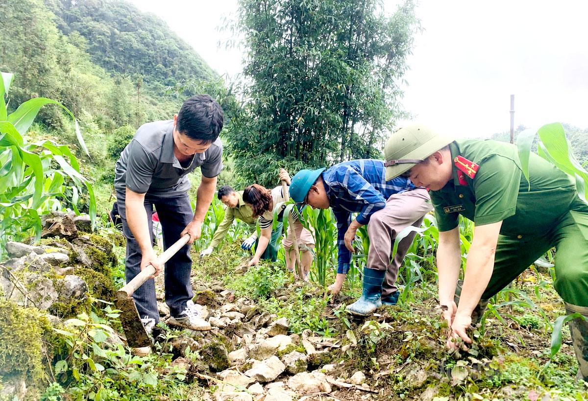 Mở đường tuần tra biên giới