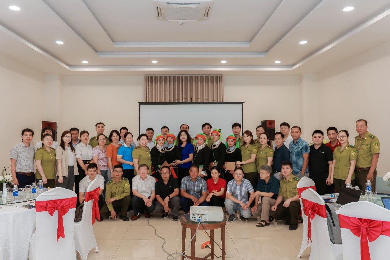Giới thiệu nhóm tương trợ vốn (VSLA) và tập huấn phương  pháp xác định khu vực tiềm năng thực hiện dự án các -bon rừng  thuộc Dự án C4G, tỉnh Tuyên Quang 