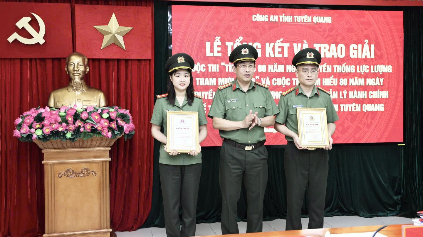 TỔNG KẾT VÀ TRAO GIẢI CUỘC THI TÌM HIỂU 80 NĂM NGÀY TRUYỀN THỐNG CÁC LỰC LƯỢNG