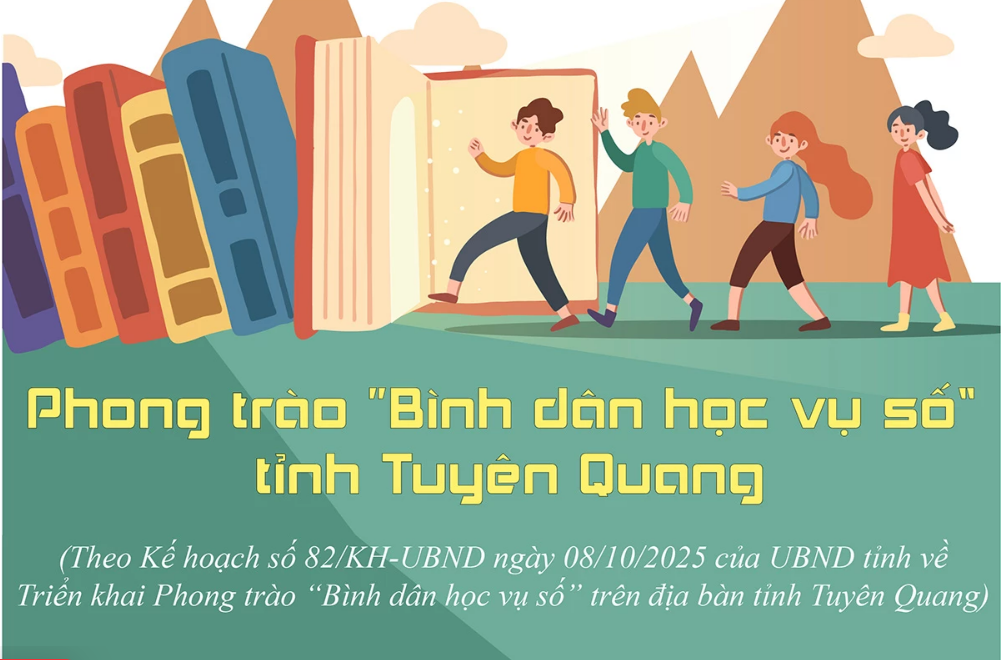PHONG TRÀO "BÌNH DÂN HỌC VỤ SỐ" TỈNH TUYÊN QUANG