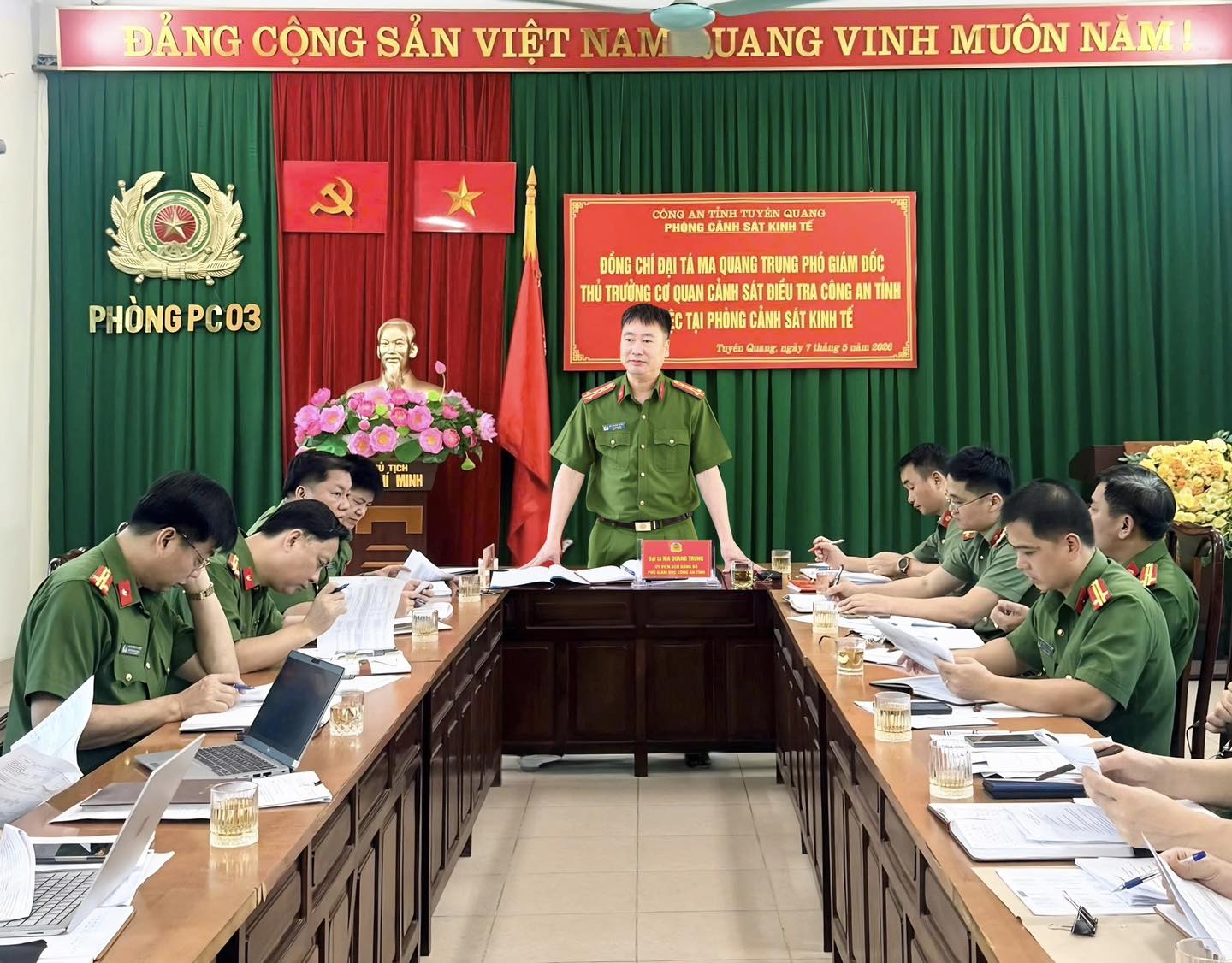 TẬP TRUNG ĐẤU TRANH TỘI PHẠM KINH TẾ TẠI CÁC ĐỊA BÀN TRỌNG ĐIỂM