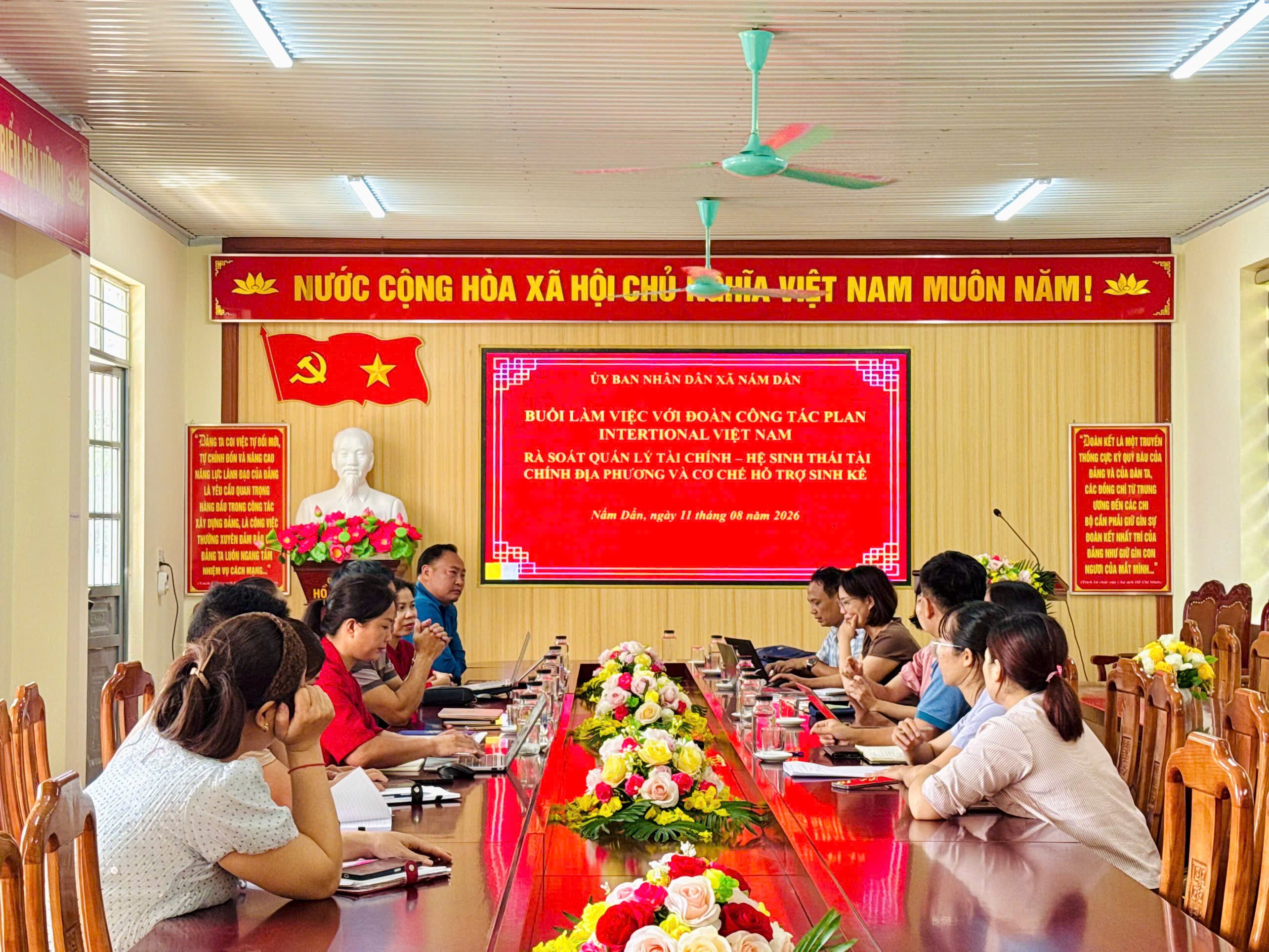 BUỔI LÀM VIỆC VỚI ĐOÀN CÔNG TÁC PLAN INTERNATIONAL VIỆT NAM RÀ SOÁT QUẢN LÝ TÀI CHÍNH – HỆ SINH THÁI TÀI CHÍNH ĐỊA PHƯƠNG VÀ CƠ CHẾ HỖ TRỢ SINH KẾ