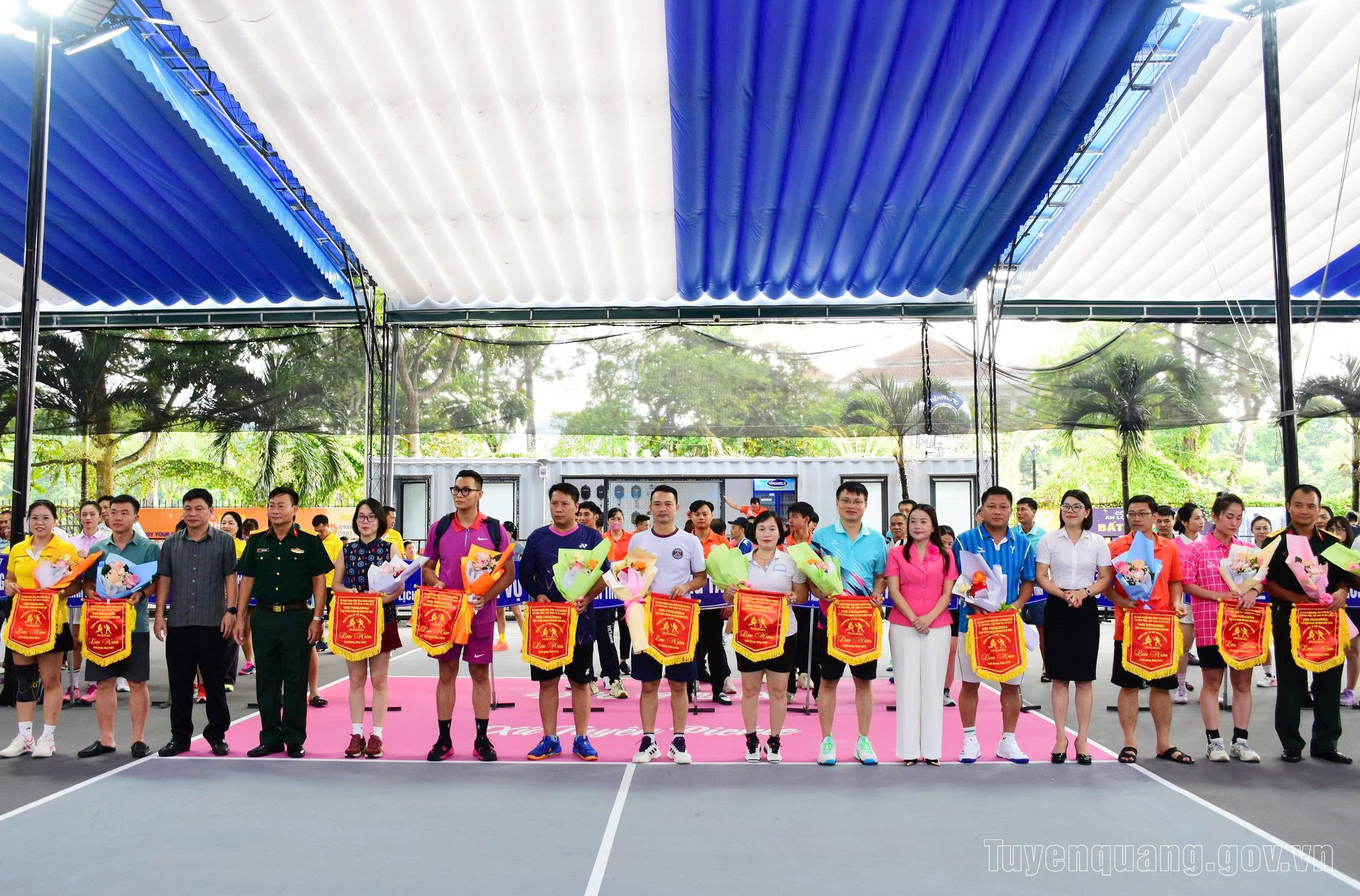 Khai mạc Giải Pickleball tỉnh Tuyên Quang mở rộng năm 2025 – Tranh Cúp Lễ hội Thành Tuyên