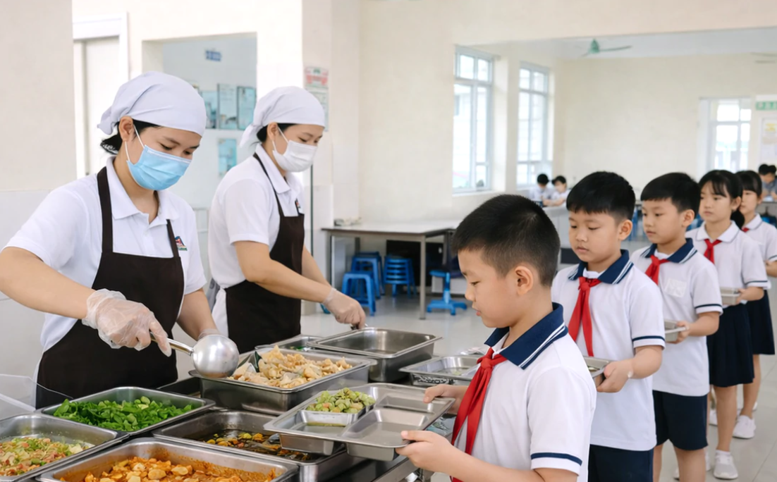 Tuyên Quang siết chặt bảo đảm an toàn thực phẩm trong trường học