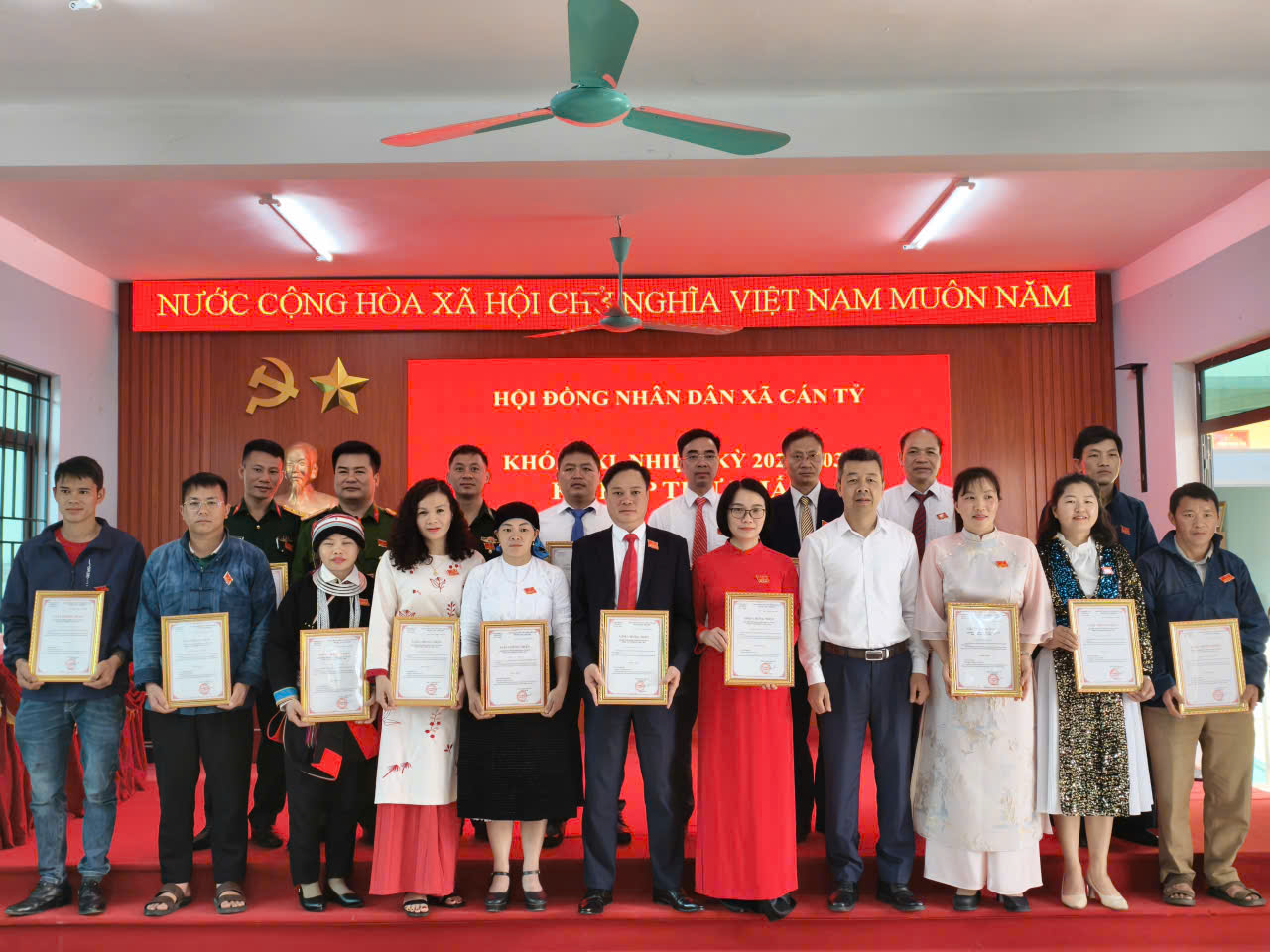 HỘI ĐỒNG NHÂN DÂN XÃ CÁN TỶ KHOÁ XXI, NHIỆM KỲ 2026 - 2031