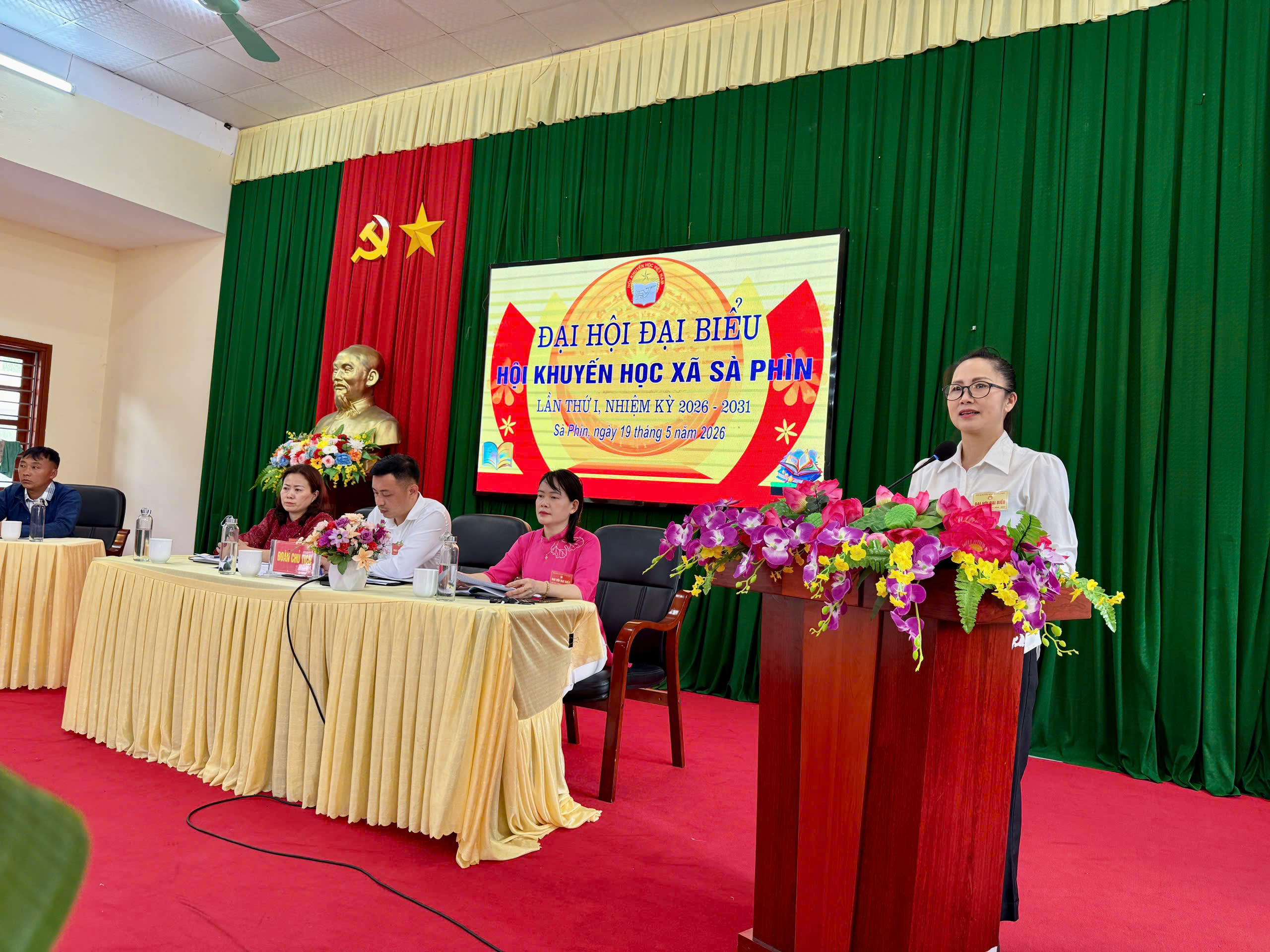 ĐẠI H  ỘI ĐẠI BIỂU HỘI KHUYẾN HỌC XÃ SÀ PHÌN LẦN THỨ I, NHIỆM KỲ 2026 – 2031