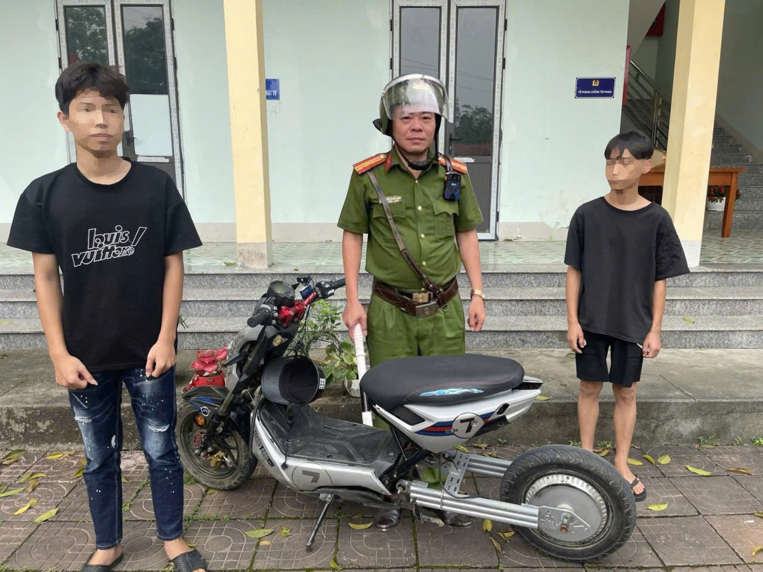 XỬ LÝ HỌC SINH TỰ Ý ĐỘ CHẾ XE ĐIỆN – CẢNH BÁO NGUY CƠ MẤT AN TOÀN GIAO THÔNG