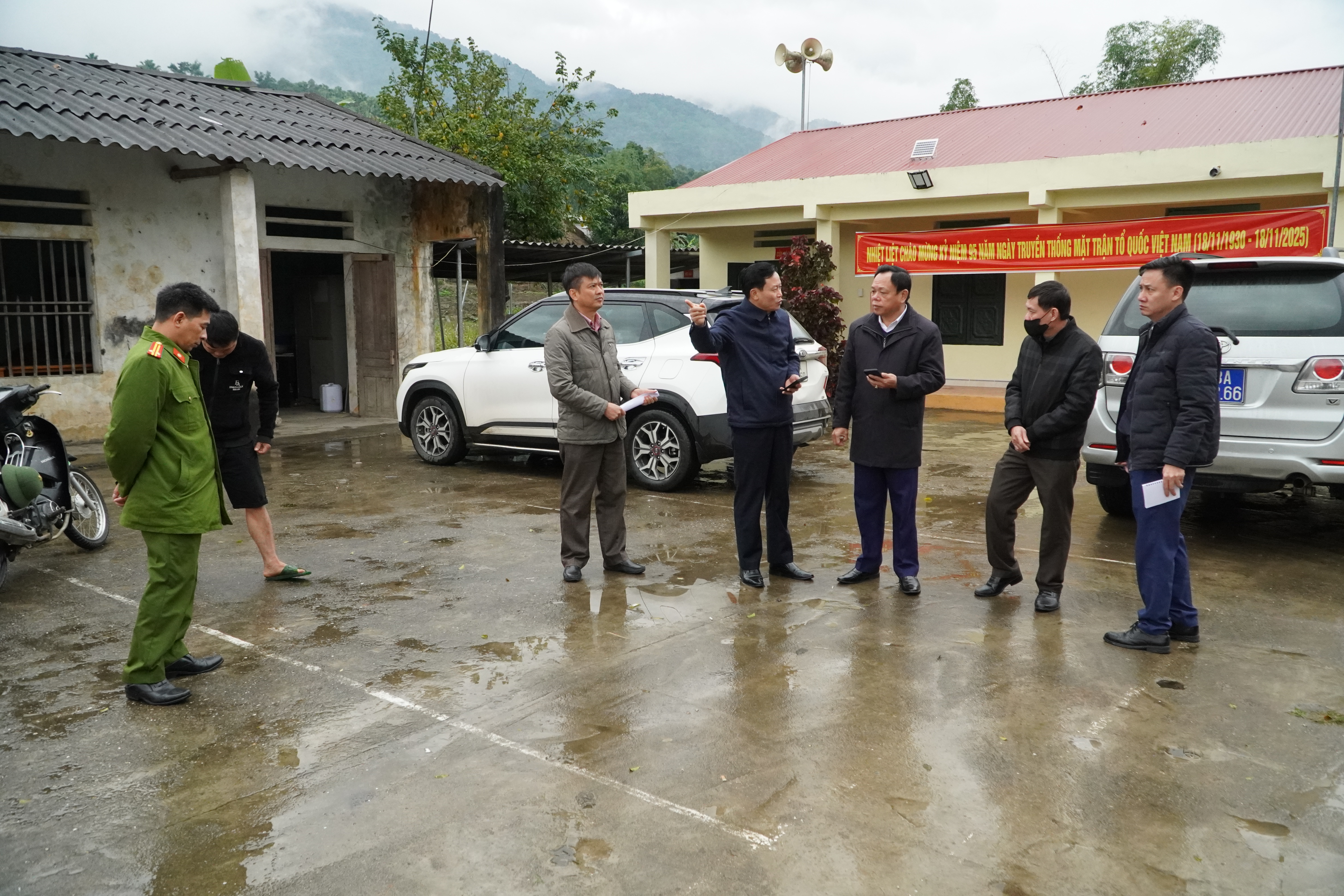 Lãnh đạo phường Hà Giang 1 kiểm tra công tác chuẩn bị bầu cử Đại biểu Quốc hội khóa XVI và bầu cử đại biểu HĐND các cấp, nhiệm kỳ 2026 - 2031.