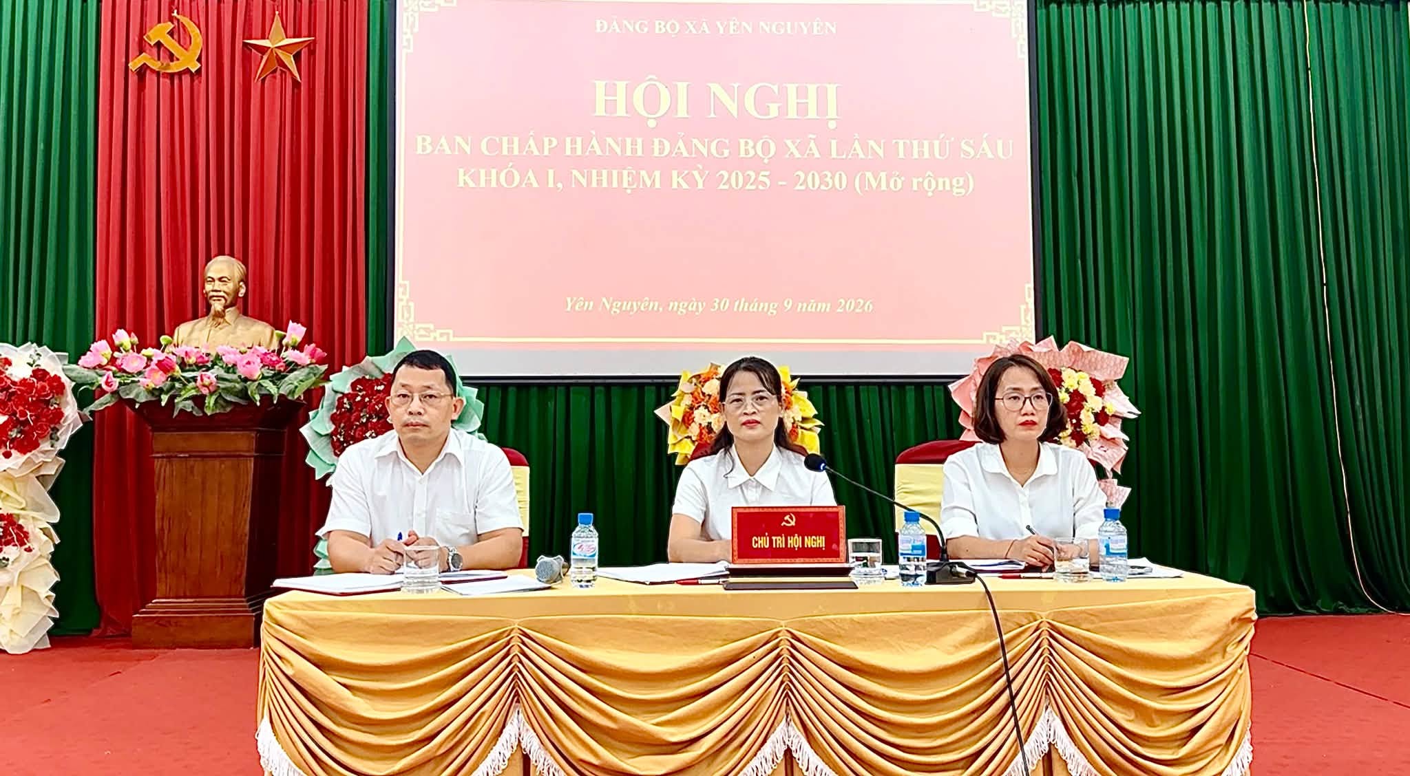 Yên Nguyên tổ chức Hội nghị lần thứ 6 Ban Chấp hành Đảng bộ xã lần thứ I, nhiệm kỳ 2025 – 2030 (Mở rộng)