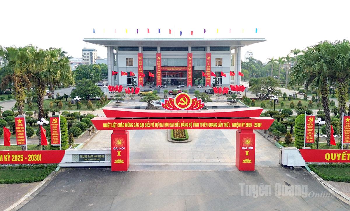 Sẵn sàng Đại hội Đảng bộ tỉnh lần thứ I