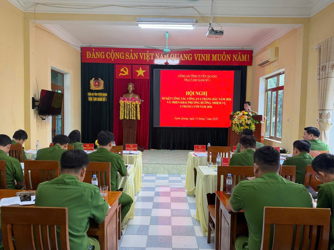 GIỮ VỮNG AN NINH, AN TOÀN CƠ SỞ GIAM GIỮ TRONG 6 THÁNG ĐẦU NĂM 2026