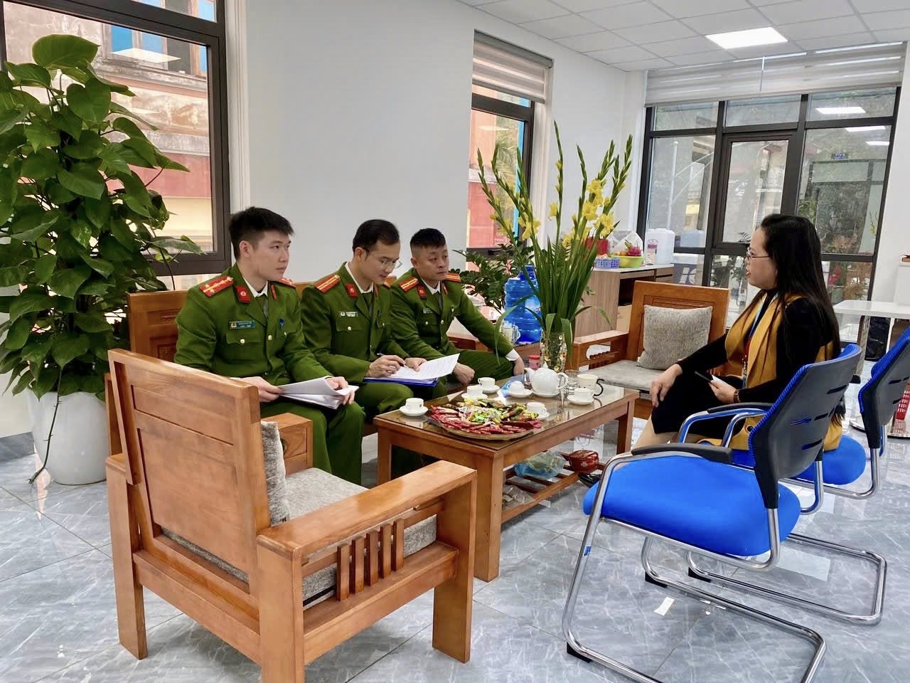 KIỂM TRA, HƯỚNG DẪN CÔNG TÁC PHÒNG, CHỐNG CƯỚP, CƯỚP GIẬT TÀI SẢN TẠI CÁC NGÂN HÀNG, CƠ SỞ KINH DOANH VÀNG BẠC 