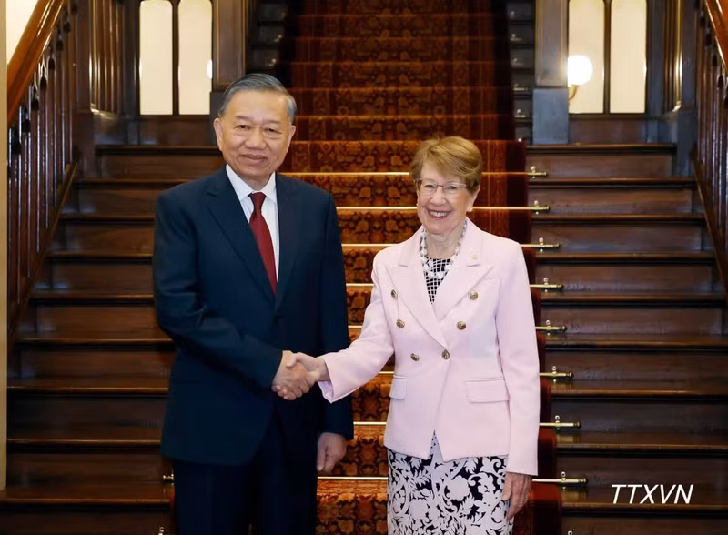 Top Vietnamese leader meets with Governor of New South Wales