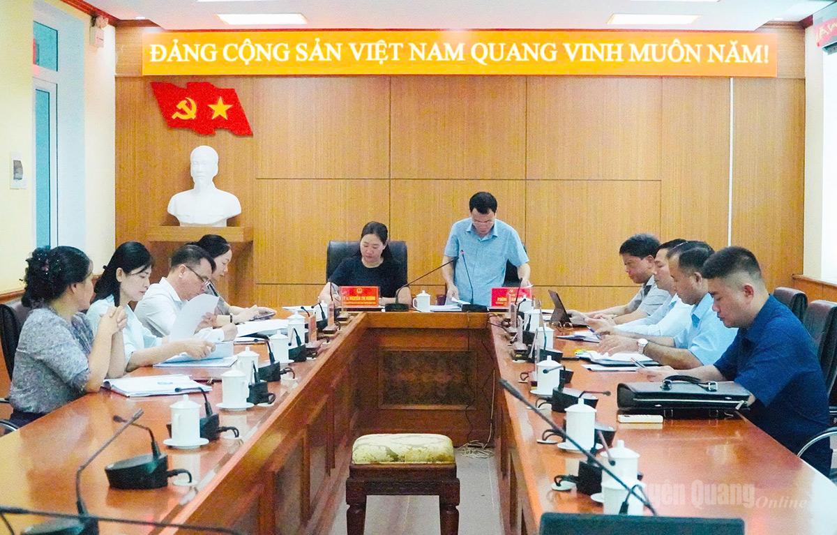 Cụm thi đua số 1 sơ kết công tác Mặt trận 6 tháng đầu năm 2026