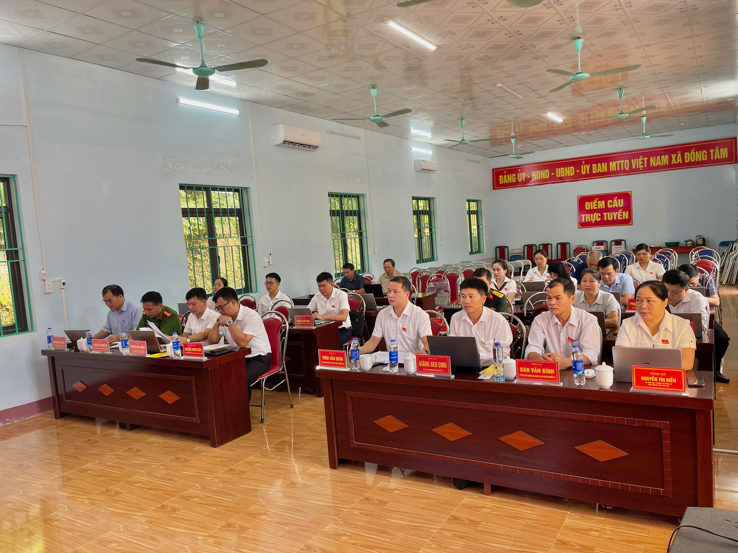 Hội đồng nhân dân xã Đồng Tâm khóa VII, nhiệm kỳ 2026-2031 đã tổ chức kỳ họp thứ hai (Chuyên đề)