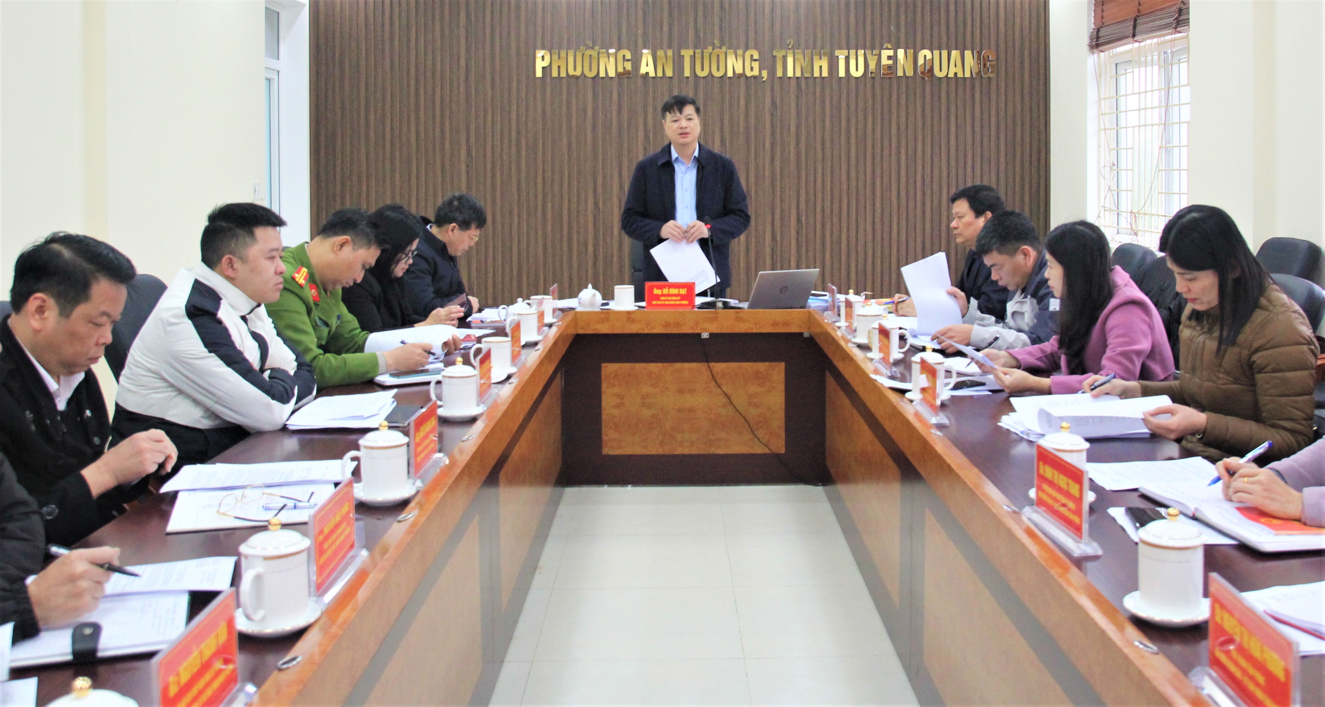 Ủy ban bầu cử phường An Tường họp phiên thứ hai đánh giá tiến độ thực hiện nhiệm vụ công tác bầu cử đại biểu Hội đồng nhân dân phường, nhiệm kỳ 2026 – 2031