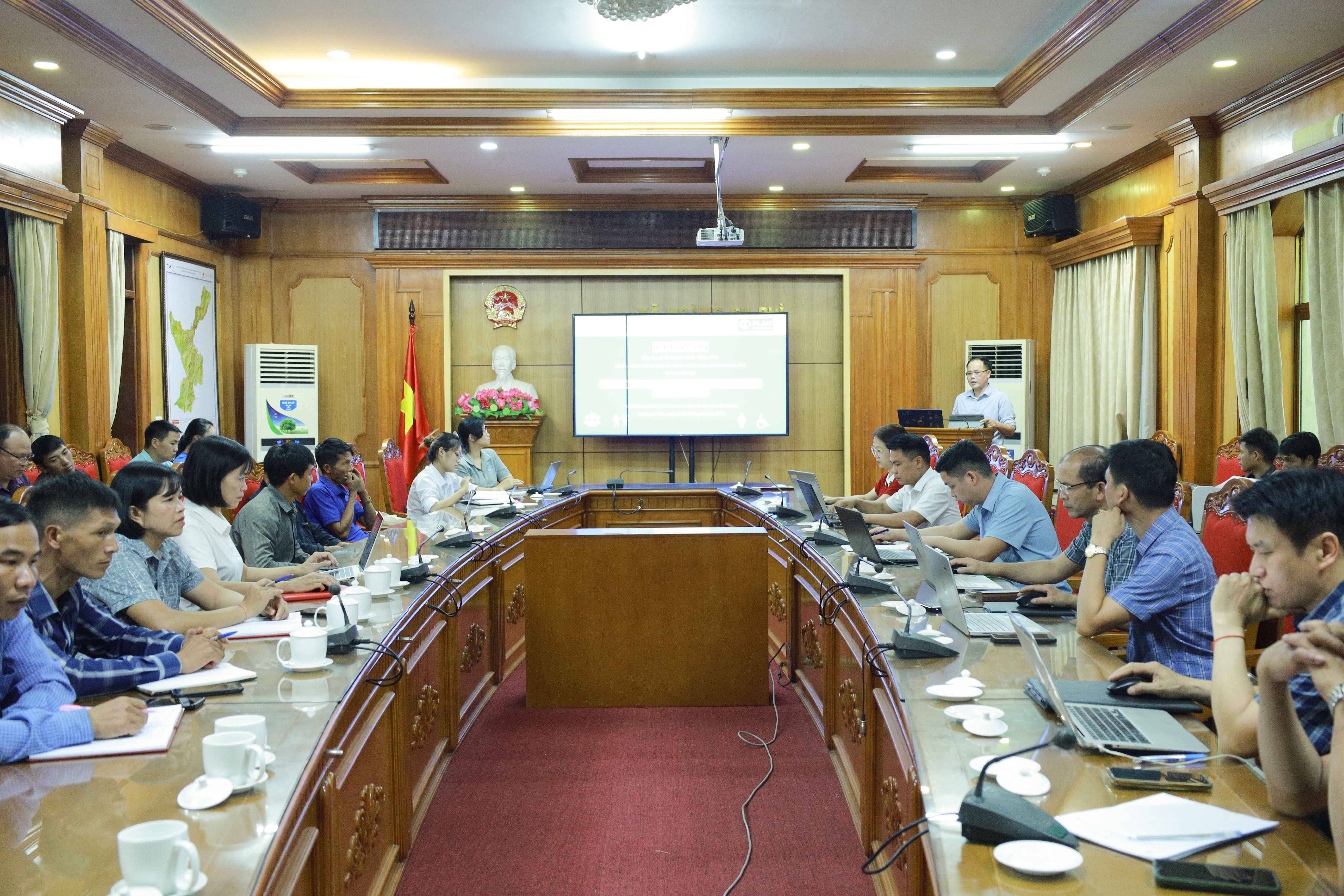 Họp tham vấn xây dựng kế hoạch dự án tăng cường công tác chuẩn bị sẵn sàng và hành động sớm trong giáo dục