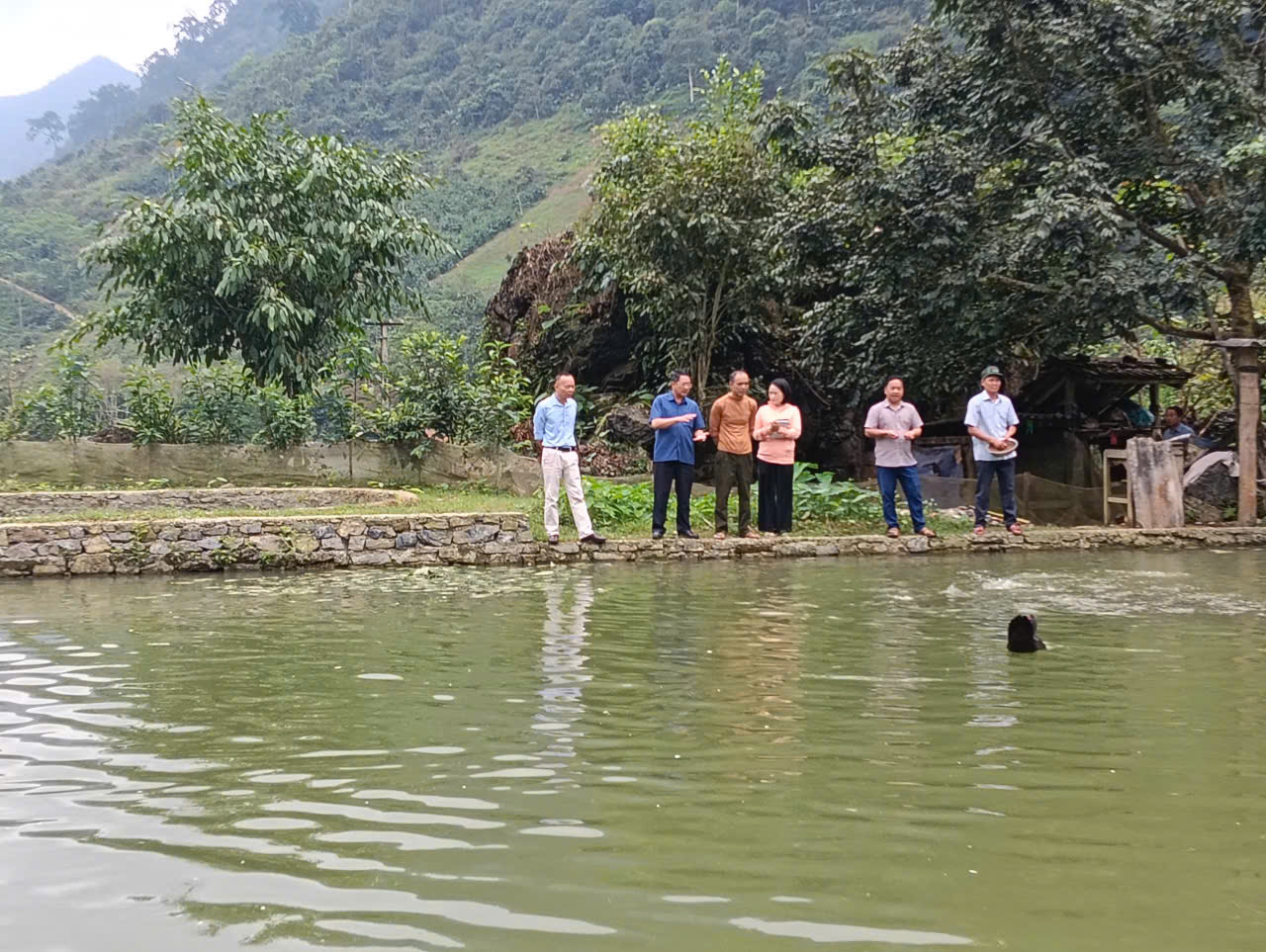 LÃNH ĐẠO UBND XÃ MINH TÂN KIỂM TRA TÌNH HÌNH THỰC HIỆN KẾ HOẠCH PHÁT TRIỂN KINH TẾ - XÃ HỘI TẠI THÔN TÂN SƠN