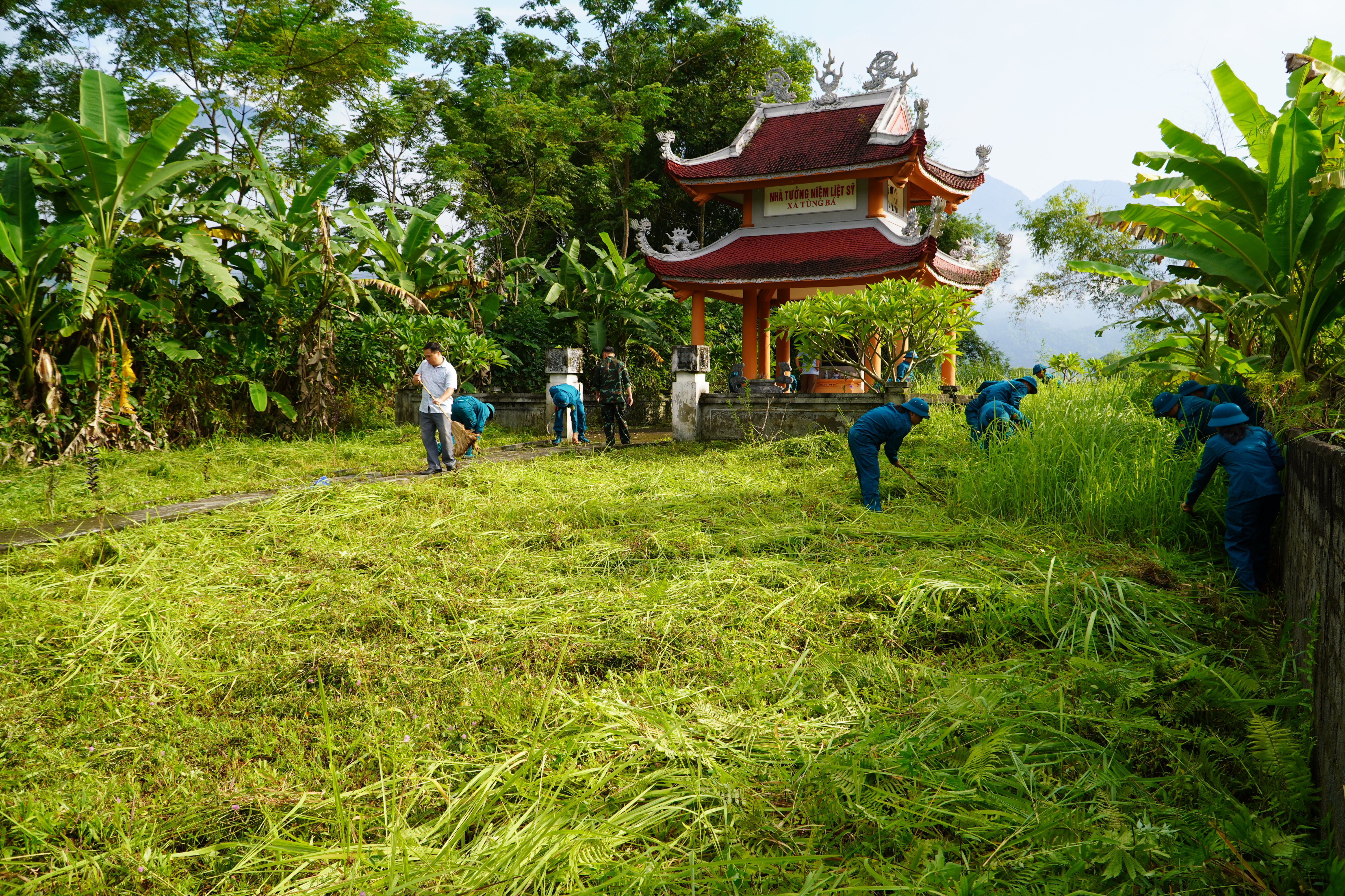Ban Chỉ huy Quân sự xã Tùng Bá tổ chức các hoạt động tri ân nhân dịp Kỷ niệm 79 năm Ngày Thương binh - Liệt sĩ (27/7/1947 - 27/7/2026)