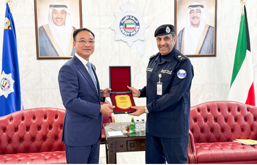 VIỆT NAM, KUWAIT XÂY DỰNG KHUÔN KHỔ PHÁP LÝ VỀ HỢP TÁC PHÒNG, CHỐNG TỘI PHẠM