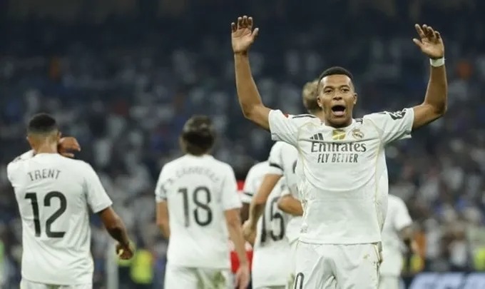 Mbappe giúp Real Madrid thắng tối thiểu trận mở màn