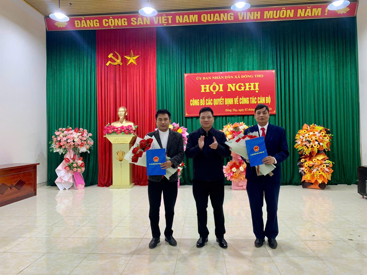 Hội nghị công bố các Quyết định về thành lập Trạm Y tế xã và công tác cán bộ