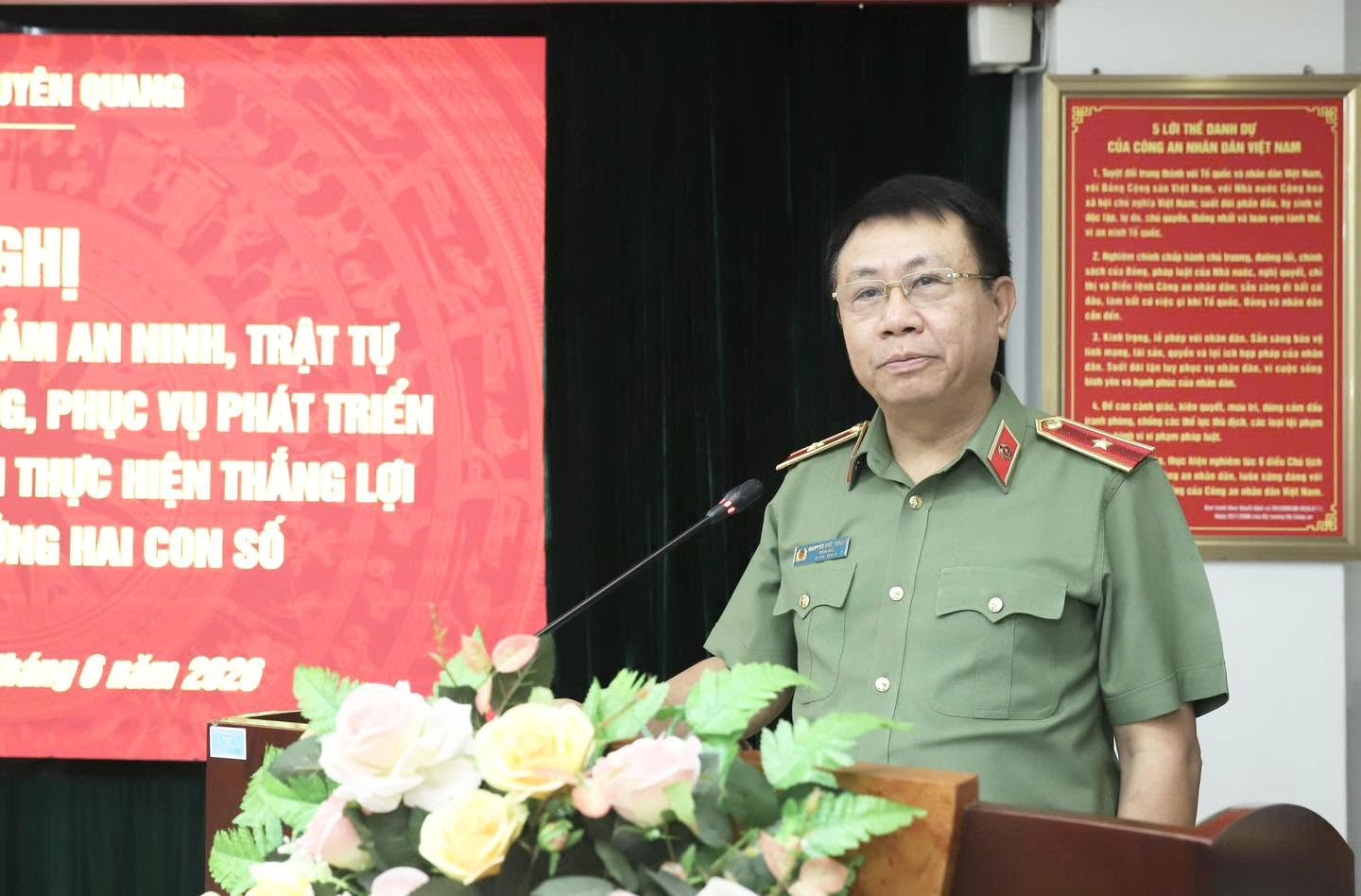 BẢO ĐẢM AN NINH TRẬT TỰ TRONG GIẢI PHÓNG MẶT BẰNG PHỤC VỤ PHÁT TRIỂN KINH TẾ - XÃ HỘI GÓP PHẦN THỰC HIỆN THẮNG LỢI MỤC TIÊU TĂNG TRƯỞNG HAI CON SỐ TRÊN ĐỊA BÀN TỈNH