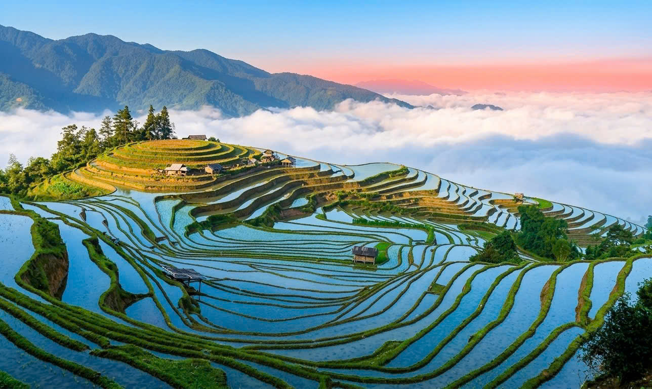 Ruộng bậc thang Thông Nguyên - "Nấc thang vàng" đánh thức tiềm năng du lịch cộng đồng