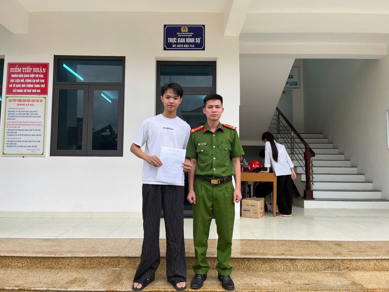 CÔNG AN XÃ PHÚ LƯƠNG HOÀN THÀNH CÔNG TÁC TUYỂN QUÂN 
