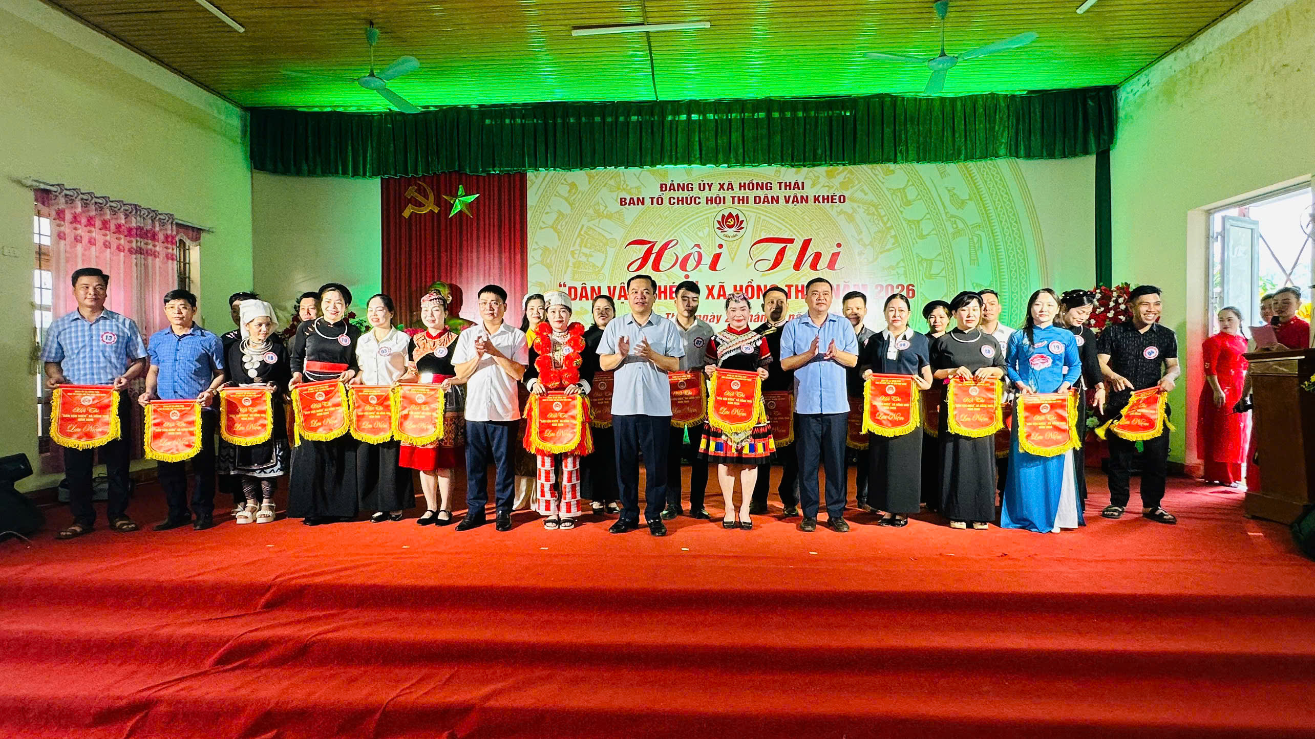 Xã Hồng Thái tổ chức thành công Hội thi “Dân vận khéo” năm 2026