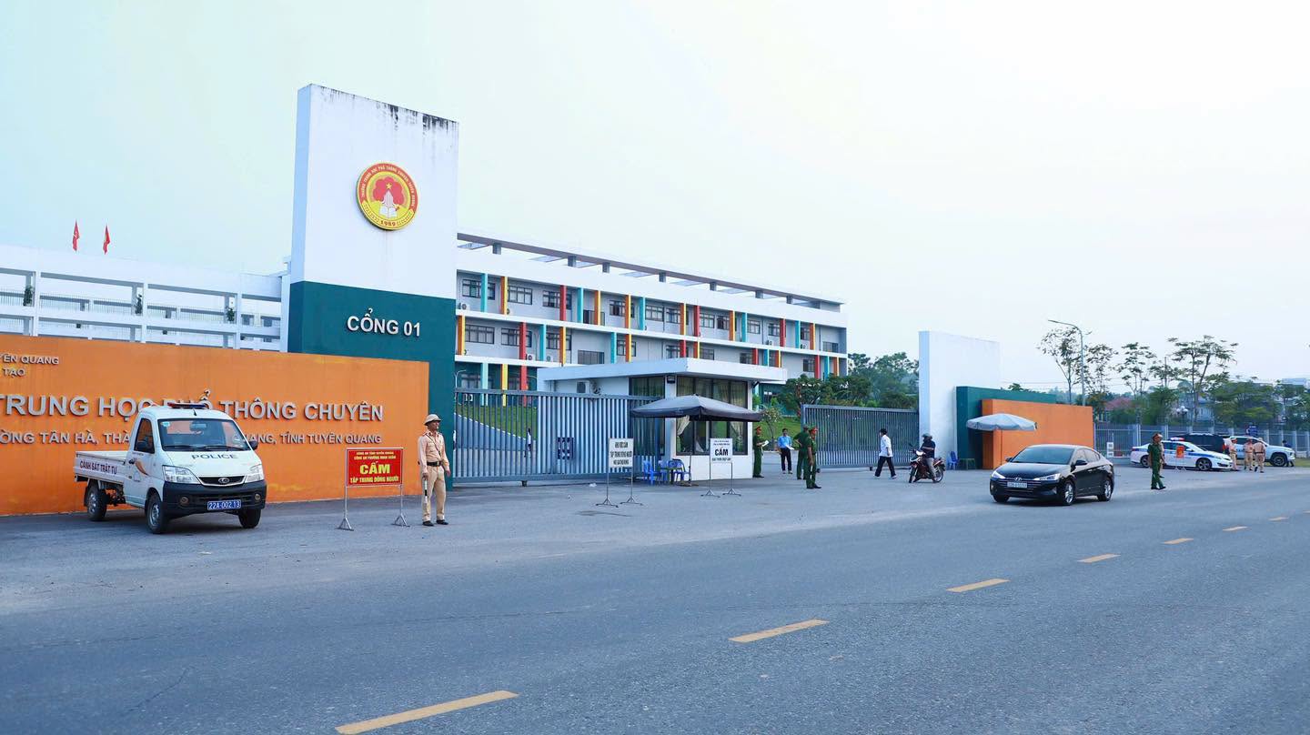 BẢO ĐẢM TUYỆT ĐỐI AN NINH, AN TOÀN KỲ THI TỐT NGHIỆP THPT LẦN 2