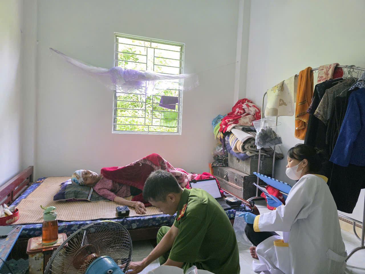 CÔNG AN XÃ BẰNG HÀNH PHỐI HỢP TRIỂN KHAI CAO ĐIỂM THU NHẬN MẪU SINH PHẨM ADN THÂN NHÂN LIỆT SĨ CHƯA XÁC ĐỊNH ĐƯỢC THÔNG TIN