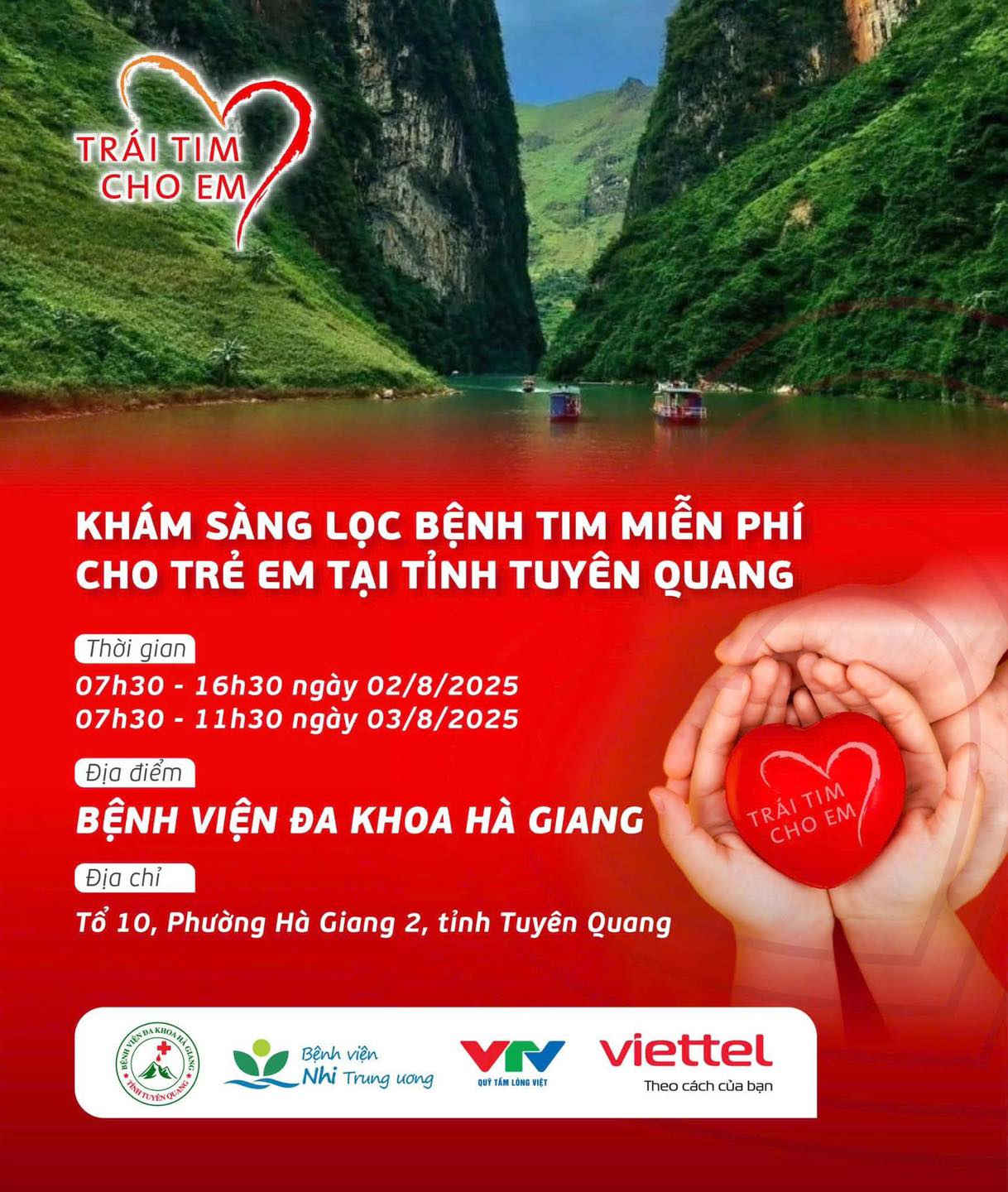 CHƯƠNG TRÌNH “TRÁI TIM CHO EM” VỀ VỚI TUYÊN QUANG