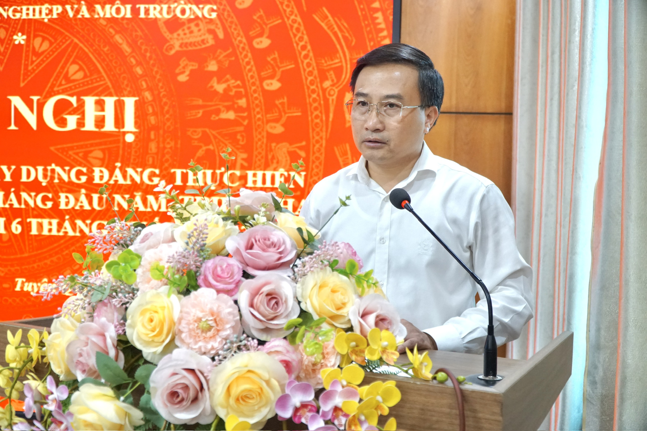 Sở Nông nghiệp và Môi trường sơ kết công tác xây dựng Đảng, triển khai nhiệm vụ 6 tháng cuối năm 2026