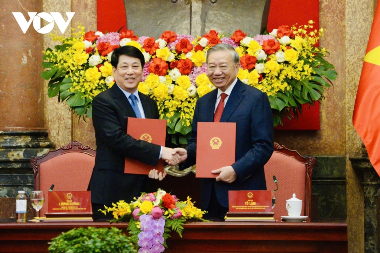 Hội nghị bàn giao các nhiệm vụ của Chủ tịch nước tới Tổng Bí thư, Chủ tịch nước Tô Lâm