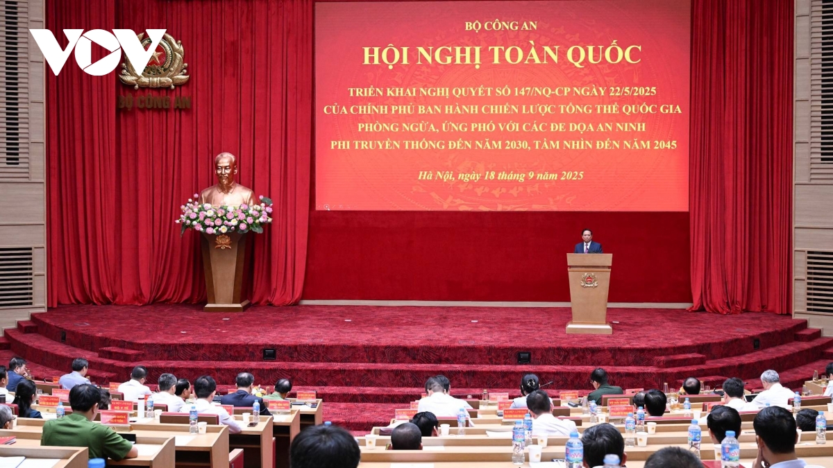 Thủ tướng: Nâng cao dự báo, phòng ngừa trong ứng phó an ninh phi truyền thống