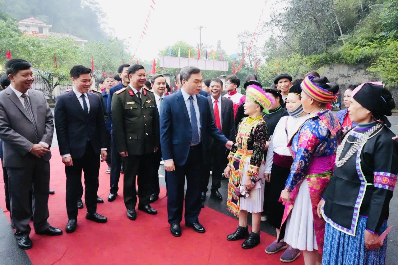 KIỂM TRA CÔNG TÁC BẢO ĐẢM AN NINH TRẬT TỰ TRONG NGÀY BẦU CỬ