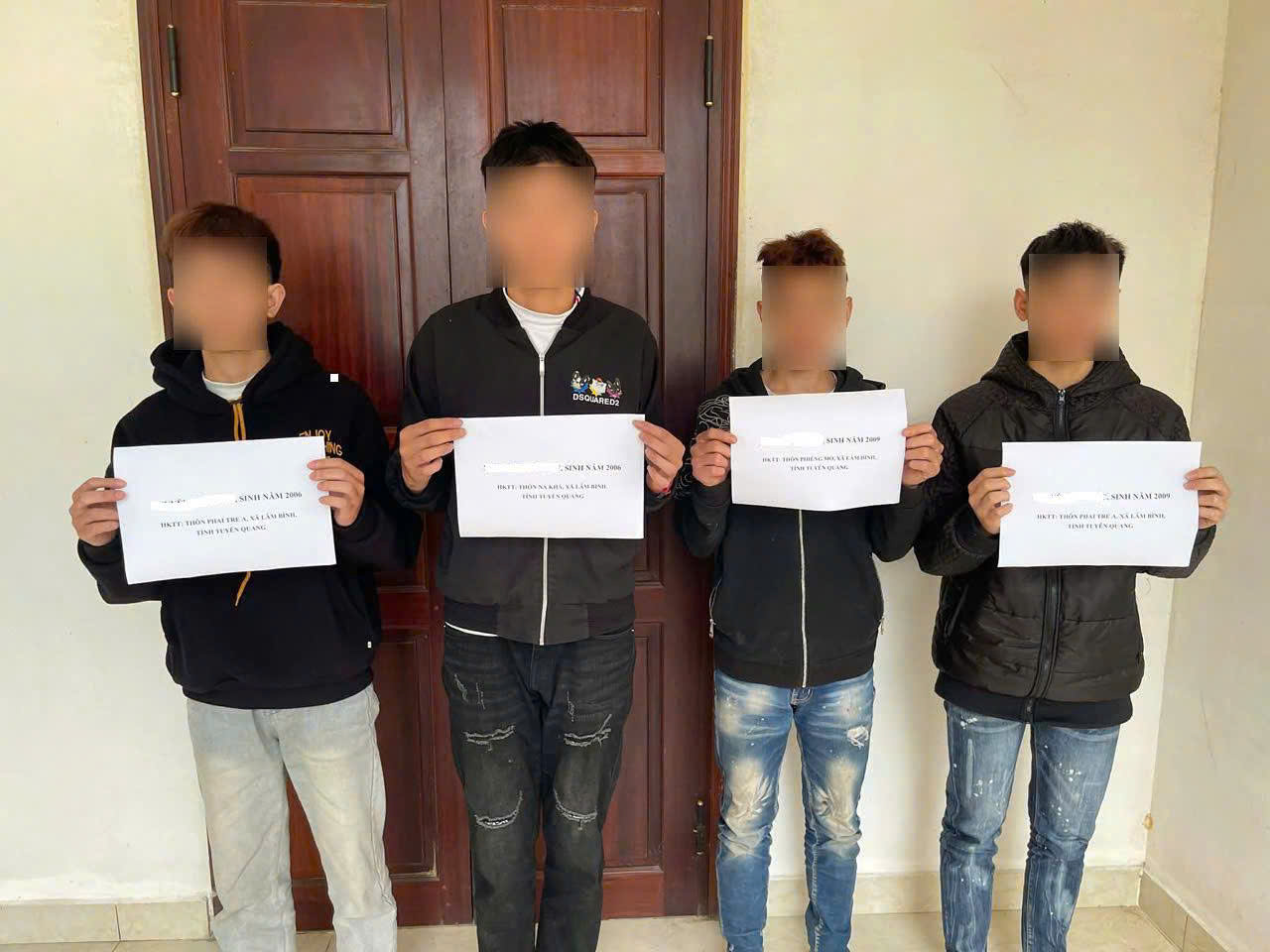 CÔNG AN XÃ LÂM BÌNH KỊP THỜI NGĂN CHẶN NHÓM THANH THIẾU NIÊN PHÓNG NHANH TRONG ĐÊM, BẢO ĐẢM ANTT PHỤC VỤ BẦU CỬ