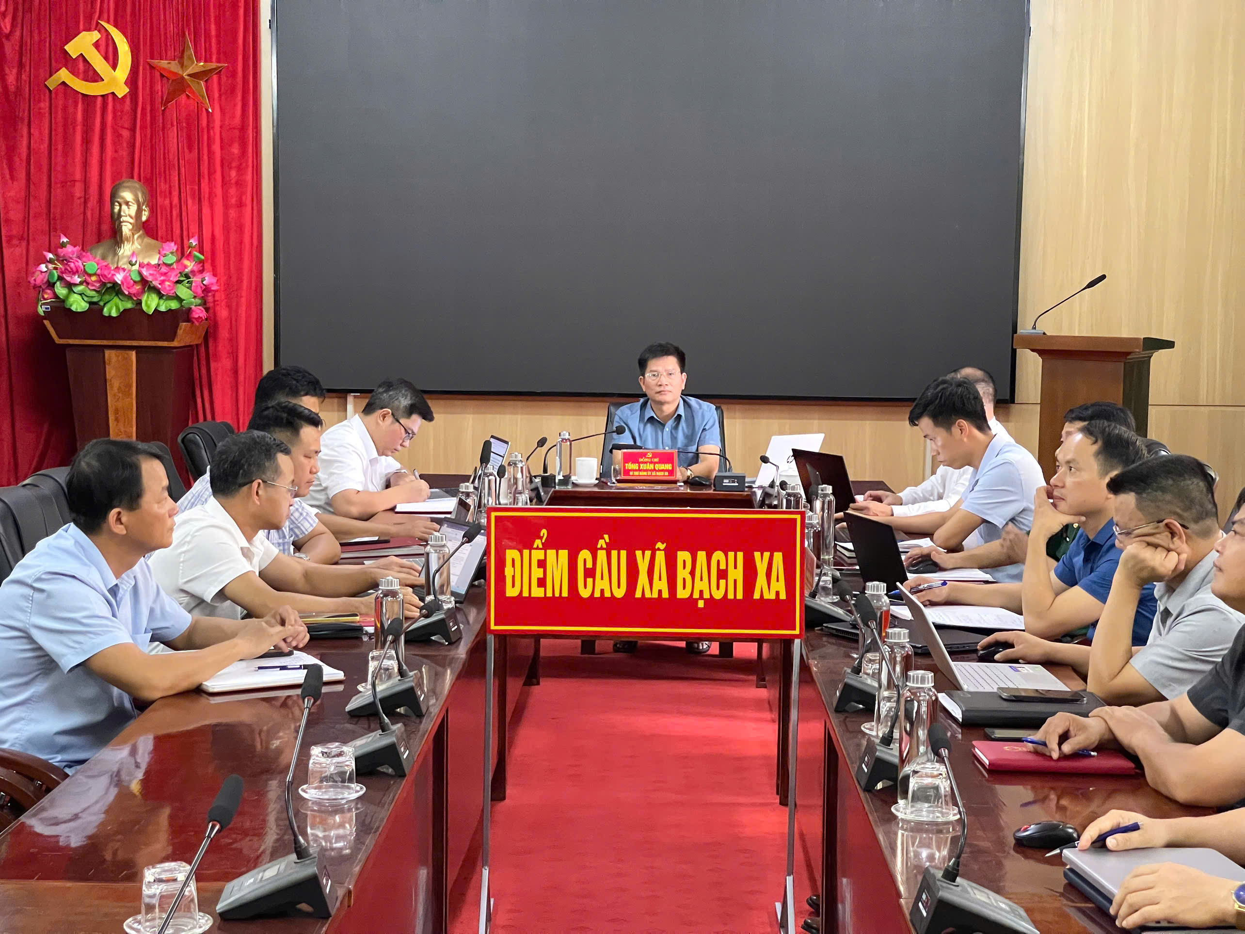  XÃ BẠCH XA THAM DỰ HỘI NGHỊ TRỰC TUYẾN CHUYÊN ĐỀ VỀ KỊCH BẢN TĂNG TRƯỞNG KINH TẾ NĂM 2026