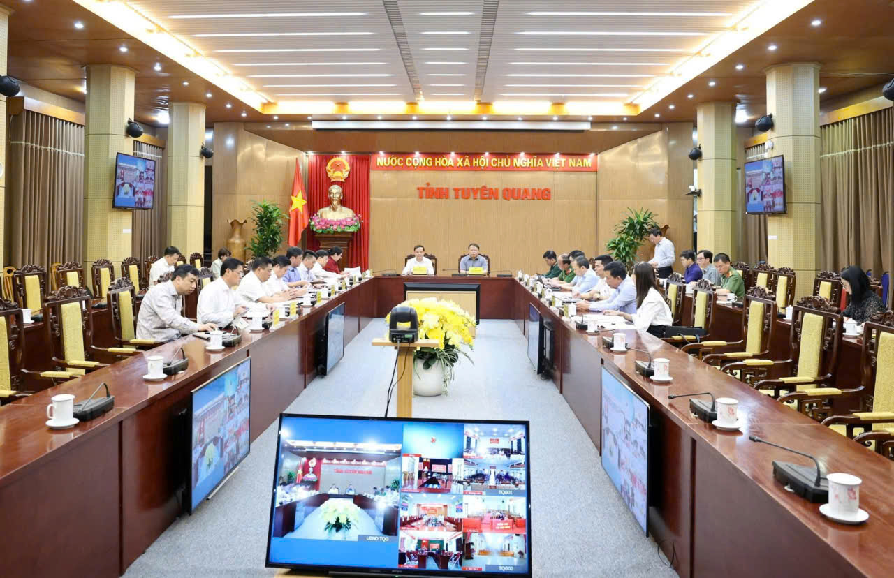 Xã Tân An tham dự trực tuyến Hội nghị thúc đẩy đầu tư công năm 2026