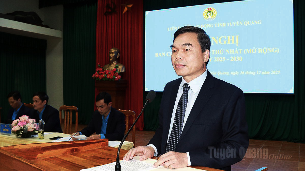 Hội nghị Ban Chấp hành Liên đoàn Lao động tỉnh (mở rộng)