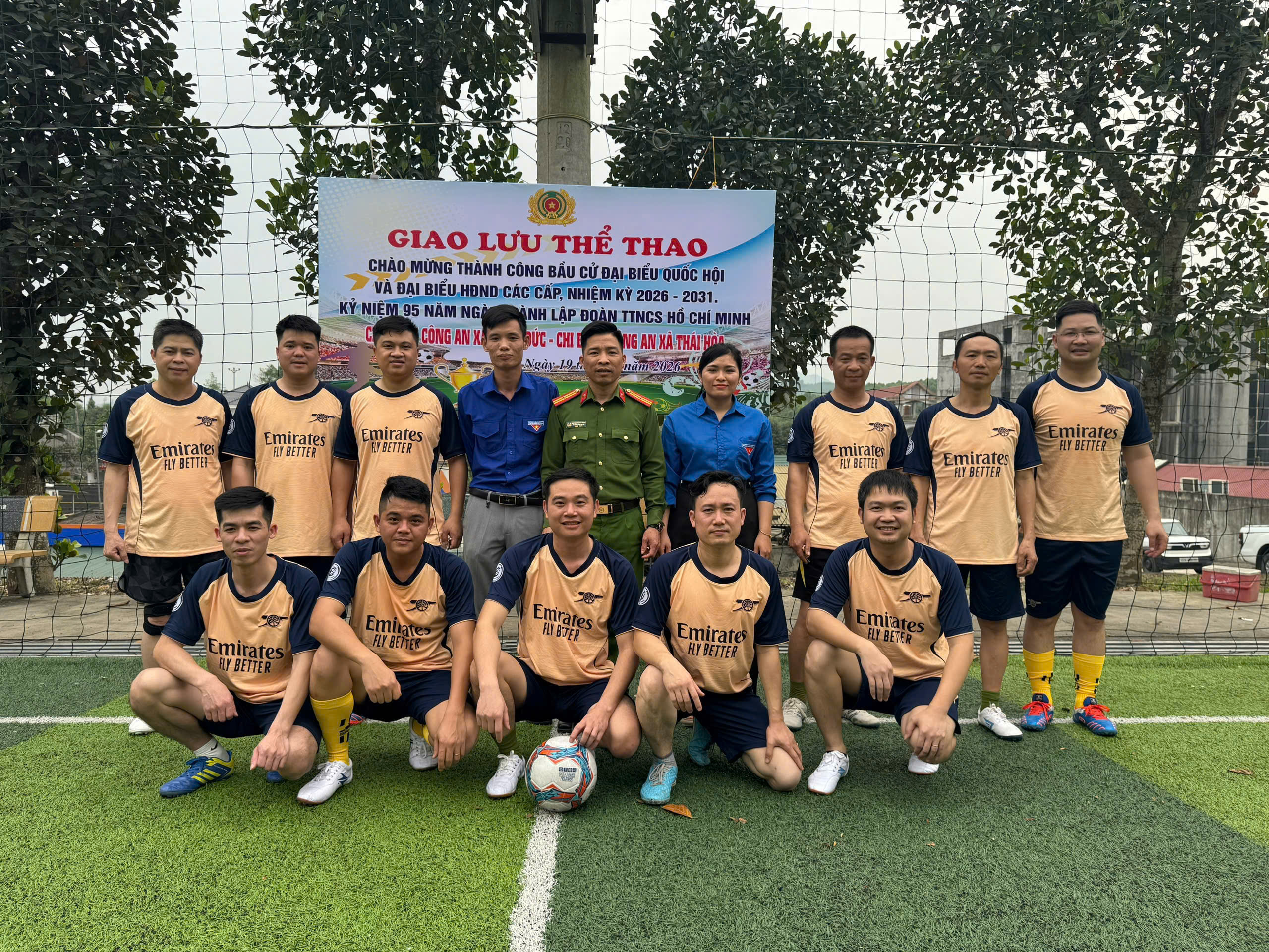 GIAO LƯU THỂ THAO HƯỚNG TỚI KỶ NIỆM 95 NĂM NGÀY THÀNH LẬP ĐOÀN TNCS HỒ CHÍ MINH